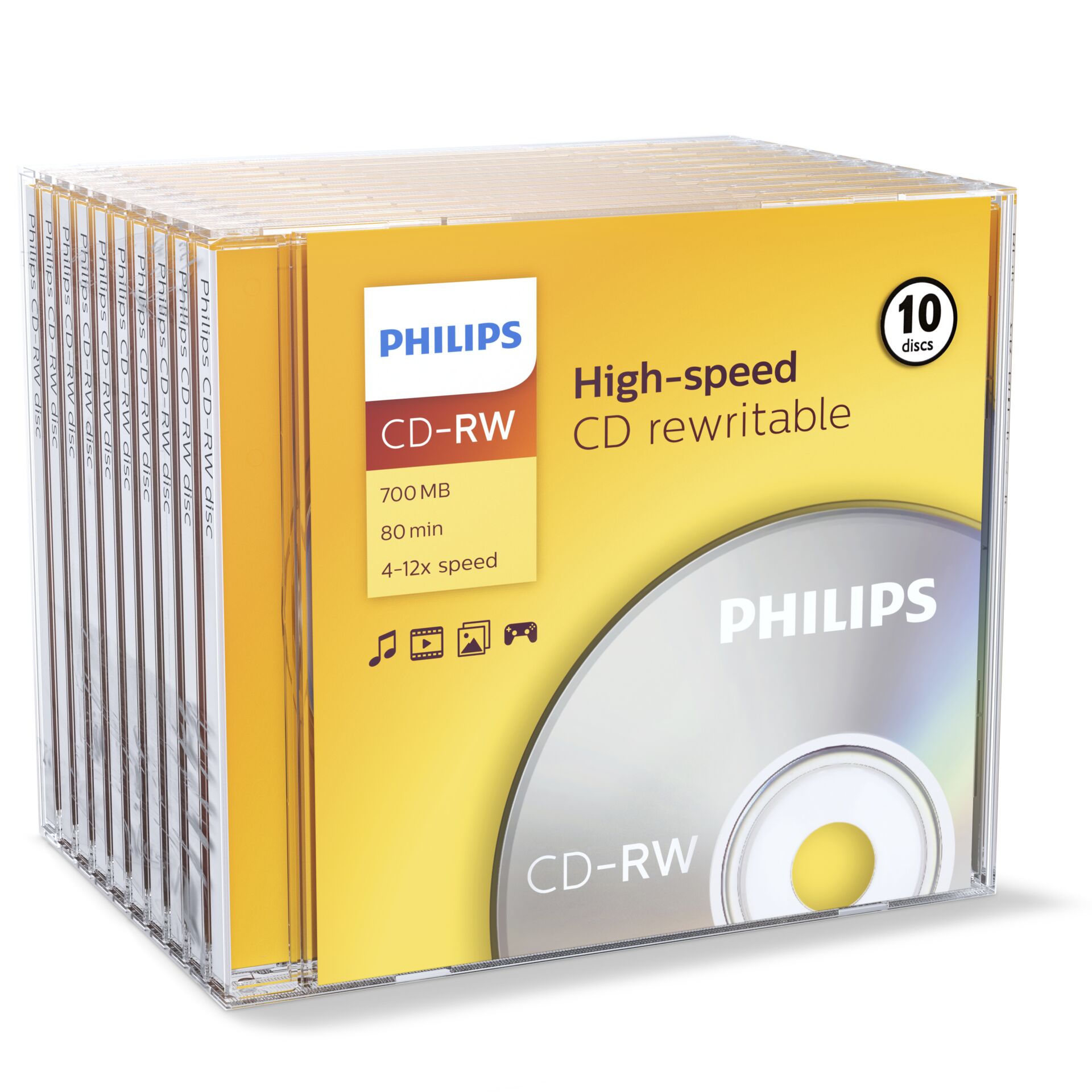 Philips CD RW CW7D2NJ10 00 Speichermedien