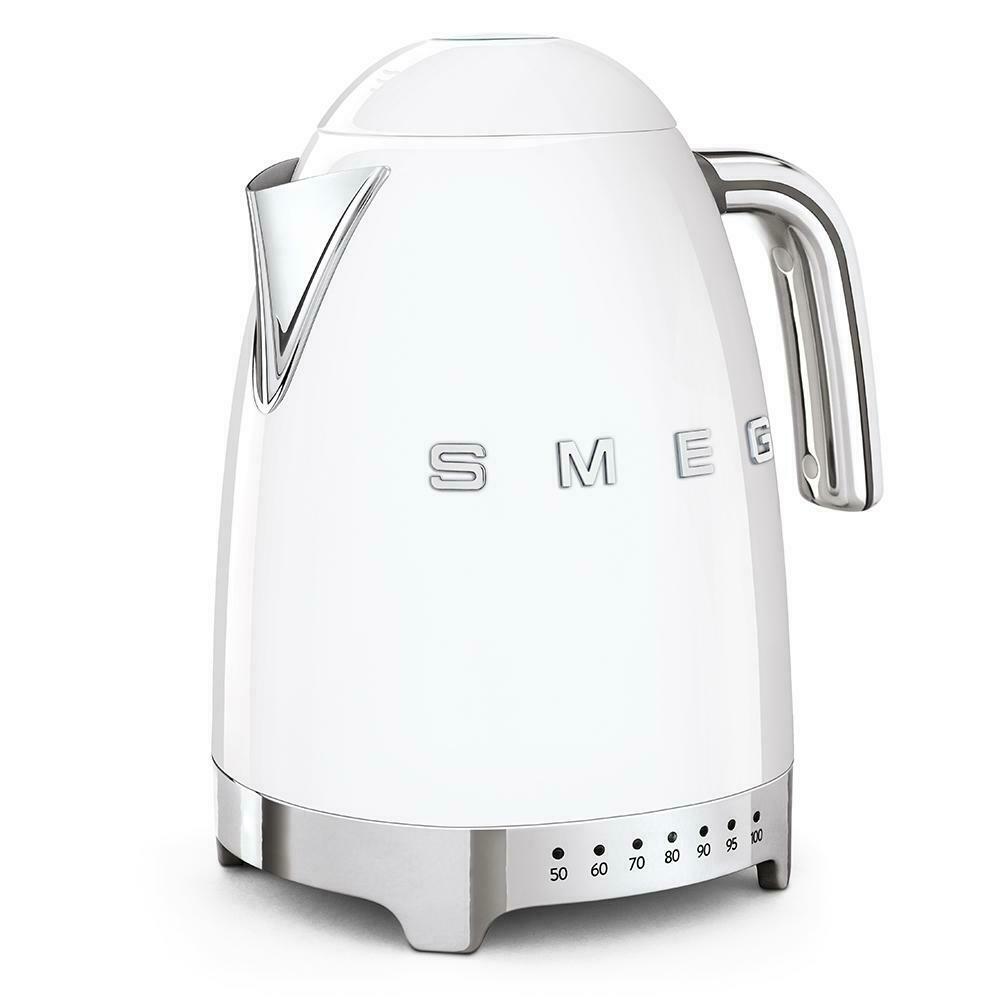 SMEG klf04wheu wasserkocher weiss Kuechenkleingeraete