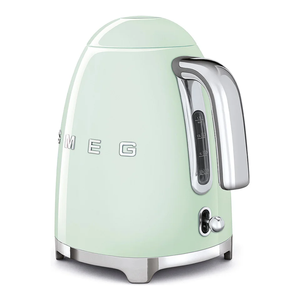 SMEG klf03pgeu elektrischer wasserkocher  pastellgruen Kuechenkleingeraete