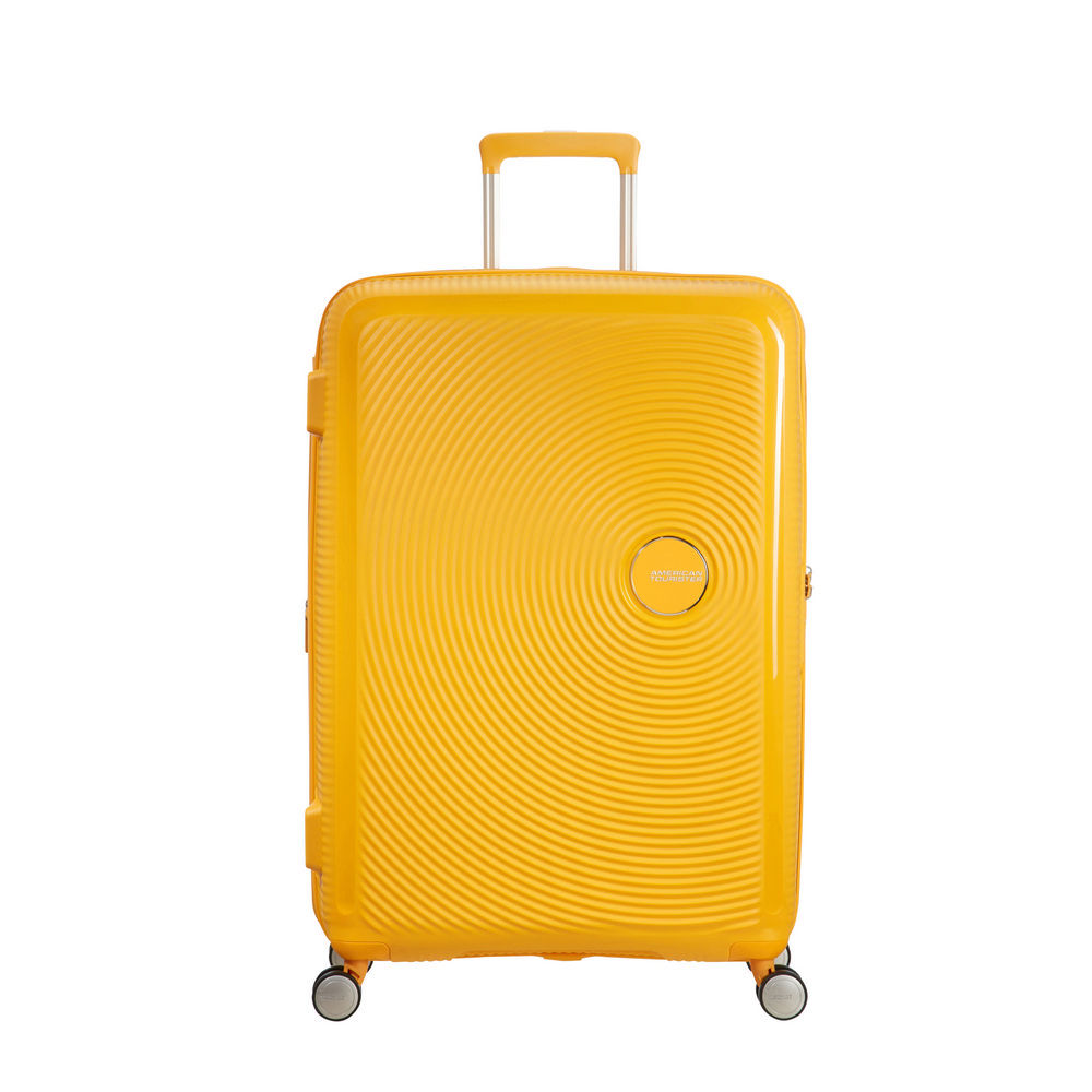 AMERICAN TOURISTER 4 Rollen Trolley Soundbox  77cm  golden yellow Taschen & Rucksaecke