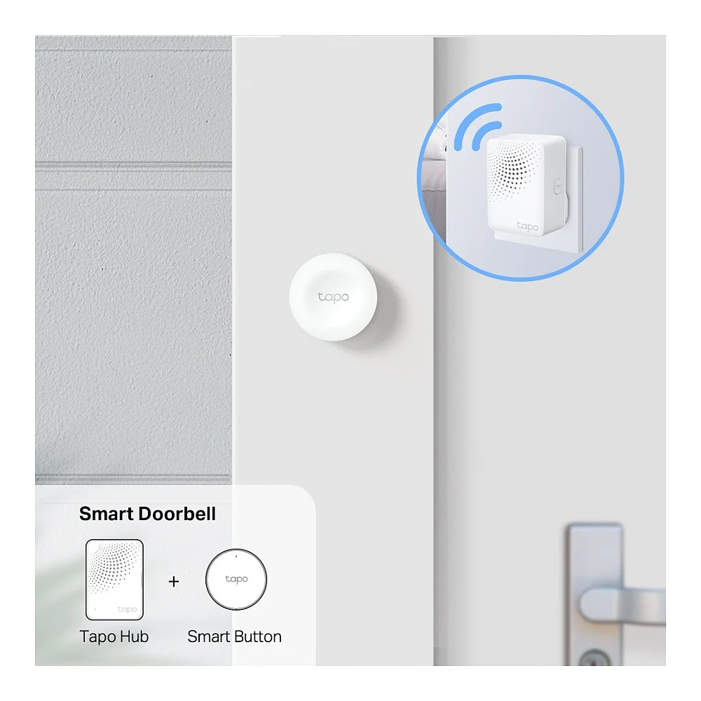 TP Link Tapo S200B Kabellos Weiss Schalter & Wandtaster