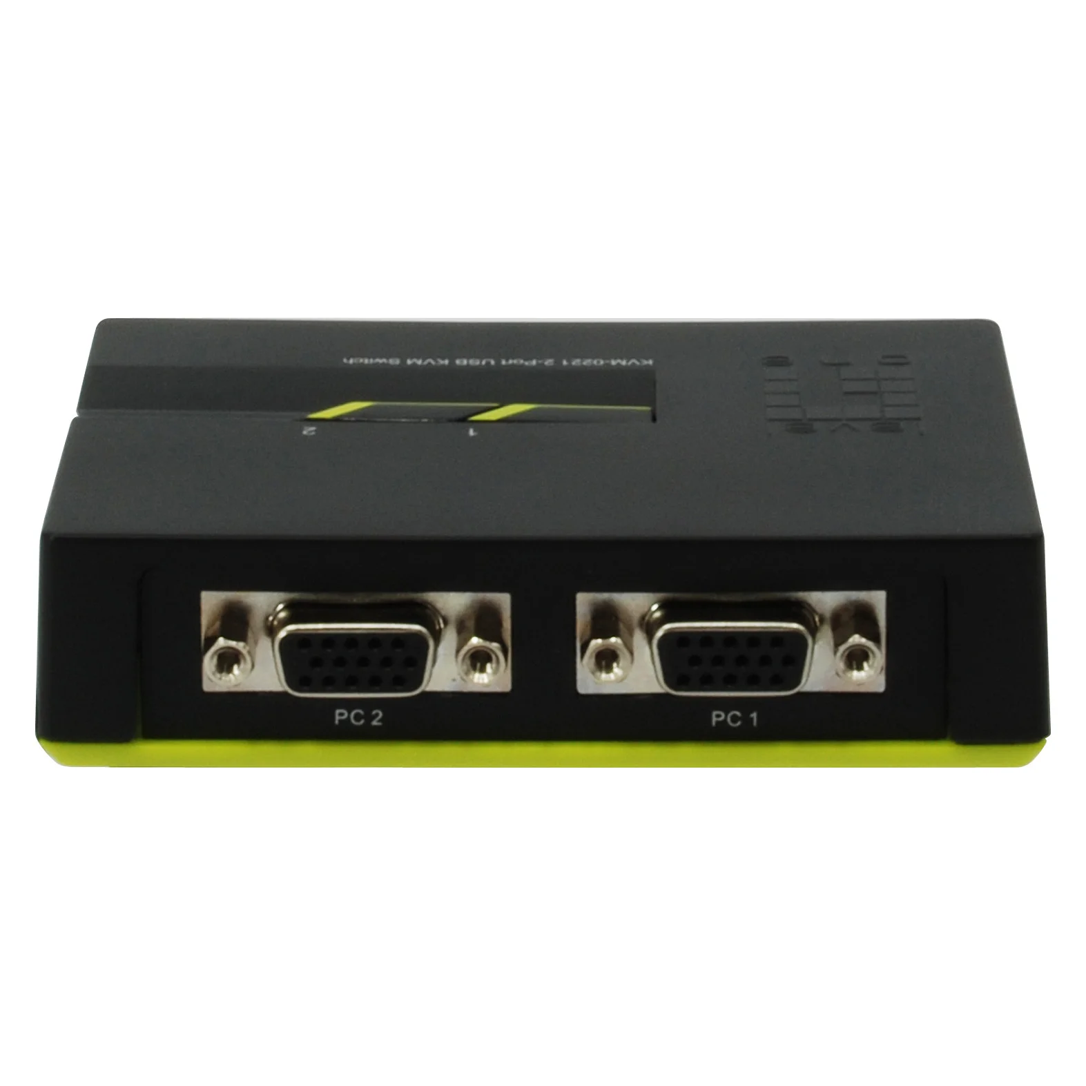 Level One KVM Switch USB 2x Audio PC-Zubehoer