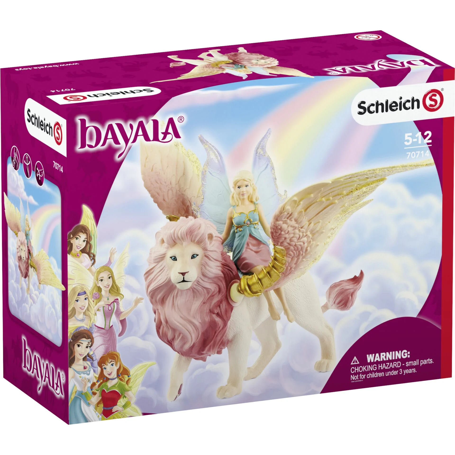 Schleich bayala 70714 Elfe auf gefluegeltem Loewe Spielfiguren