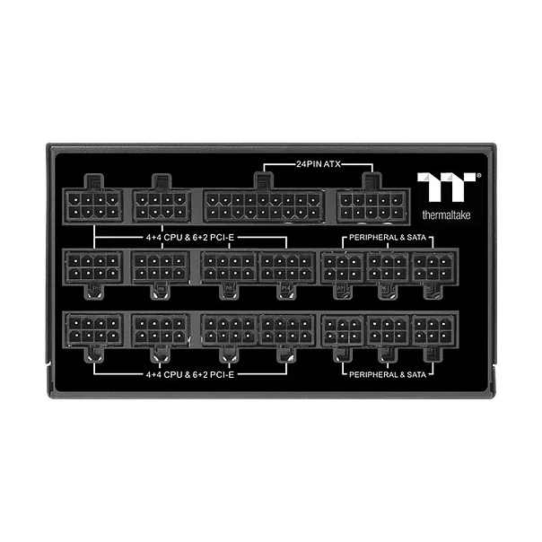 Thermaltake Toughpower TF1 1550W Netzteil 80 Plus Gold ATX Kabelmanagement Netzteile