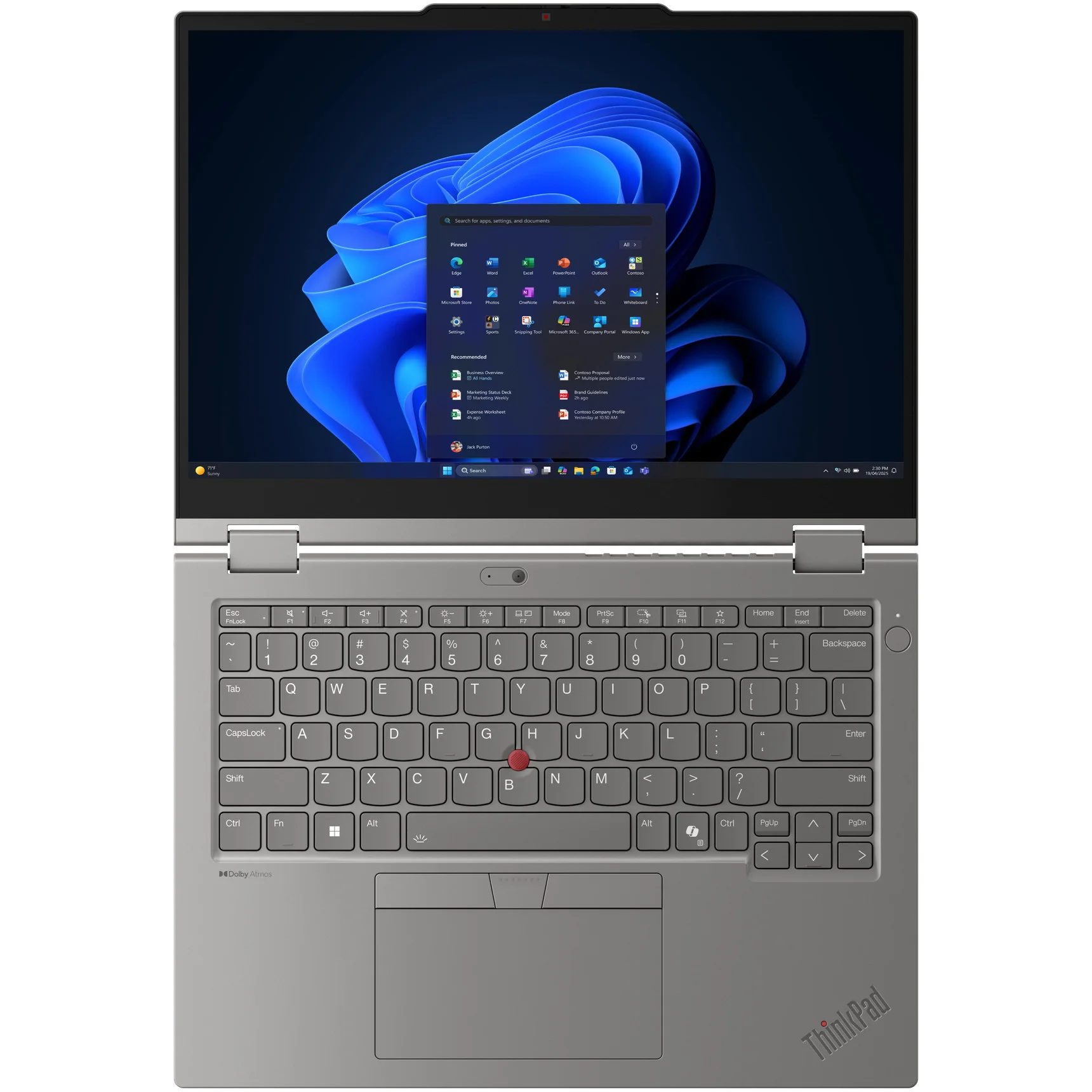 Lenovo ThinkPad L13 2in1 G6 13Zoll Ultra5 225U 32 1TB Touch W11P Notebooks & E-Book Reader