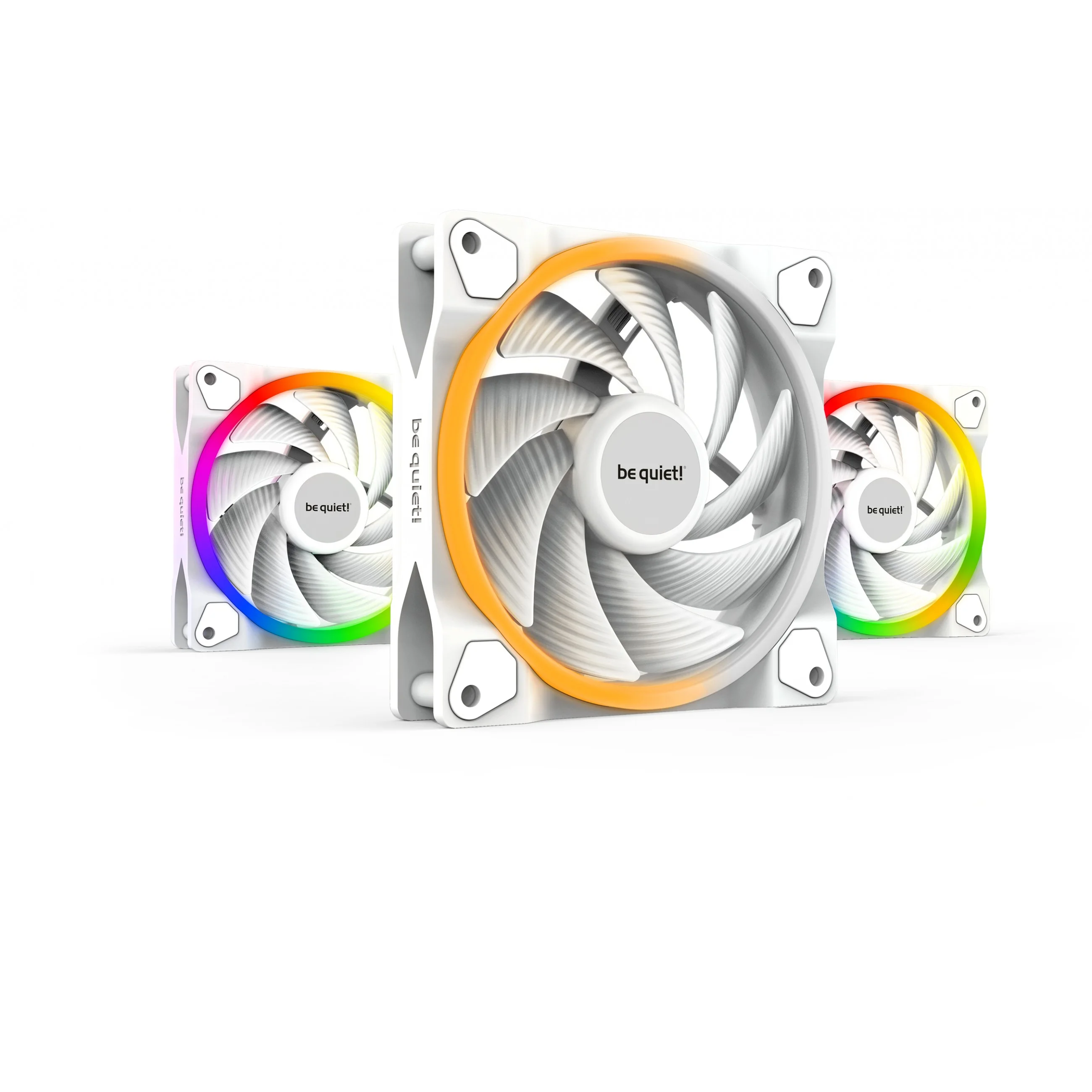 be quiet  120mm light wings white pwm high speed triple pack PC-Zubehoer