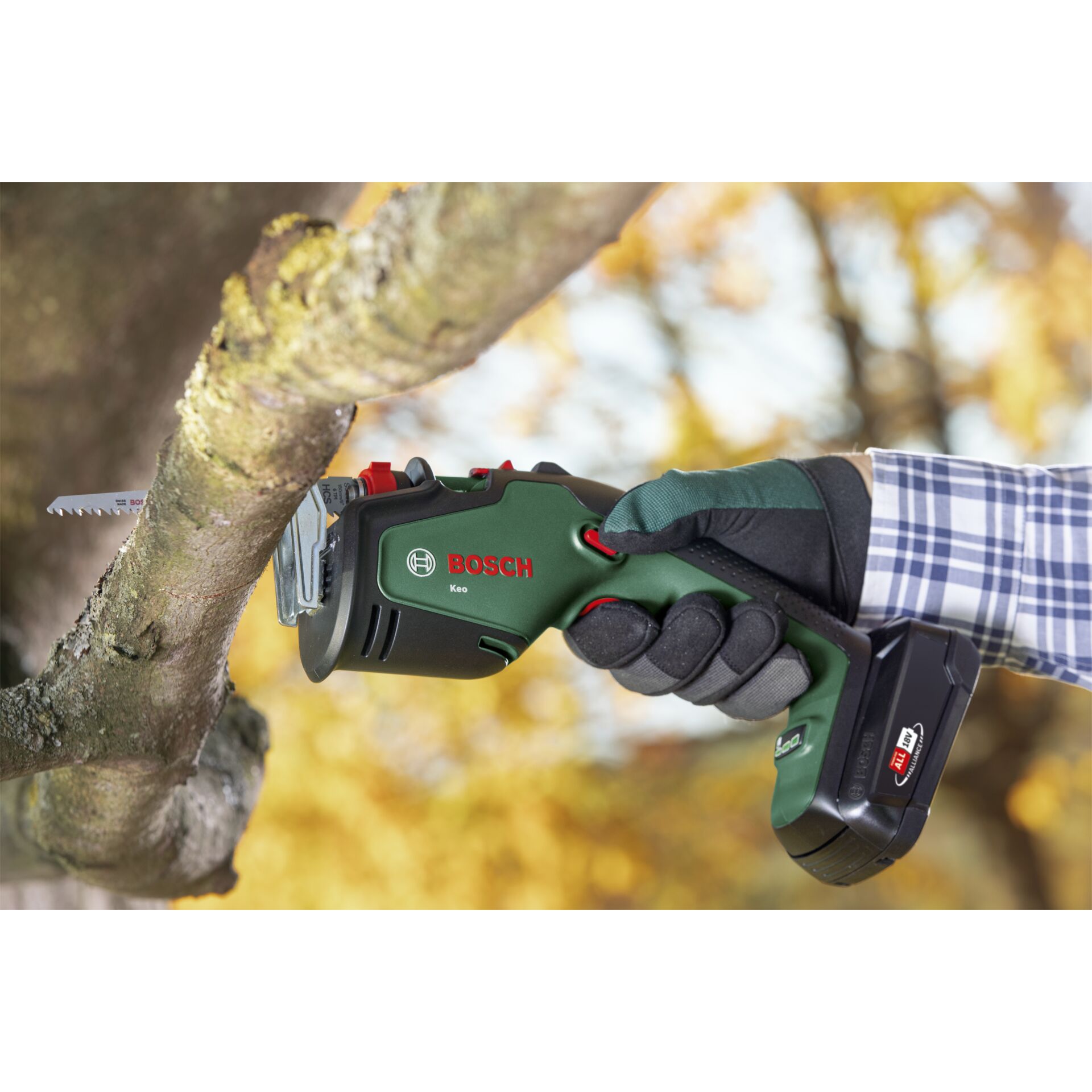Bosch KEO 18V Akku Astsaege Saegen
