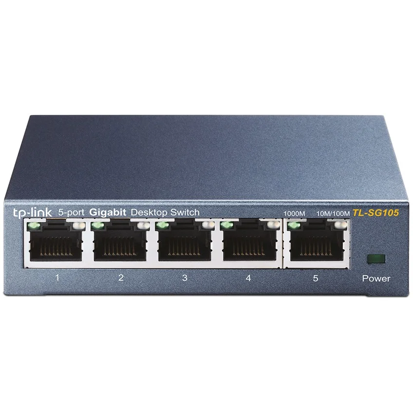 TP Link 5 Port 10 100 1000Mbit s Desktop Switch Switches Netzwerk