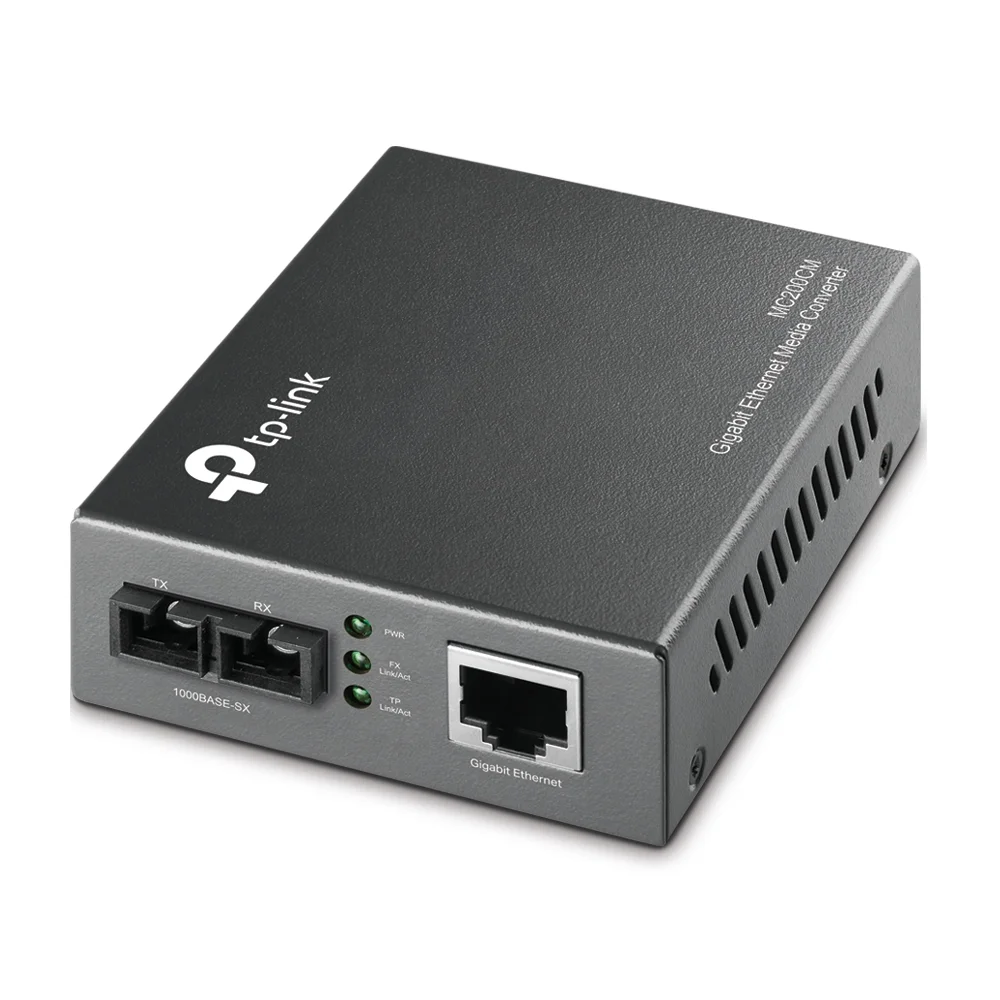 TP Link Z MC200CM Medienkonverter RJ45 1000Base SX SC