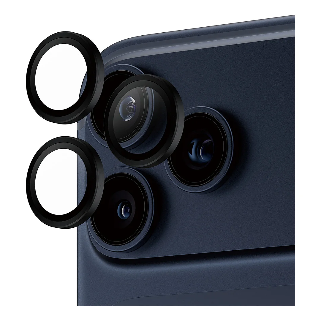 PanzerGlass   Hoops  Kameraschutz Schwarz iPhone 17 Pro   iPhone 17 Pro Max   iPhone 16 Pro   16 Pro Max Notebook & Tablet Zubehoer
