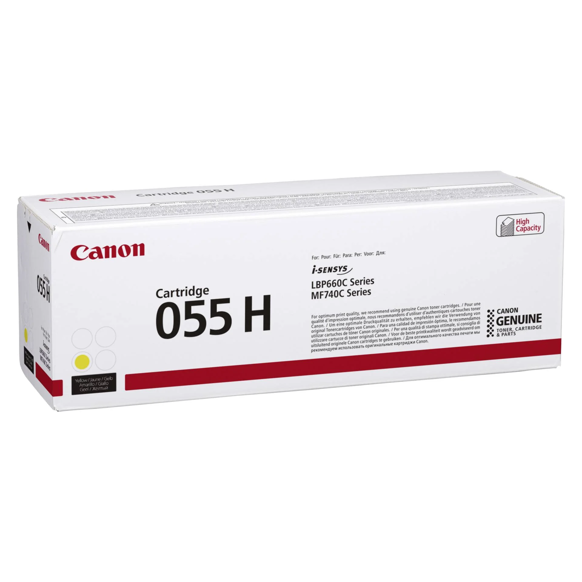 Canon 055H Tonerkartusche 1 Stueck e  Original Gelb Drucker & Scanner
