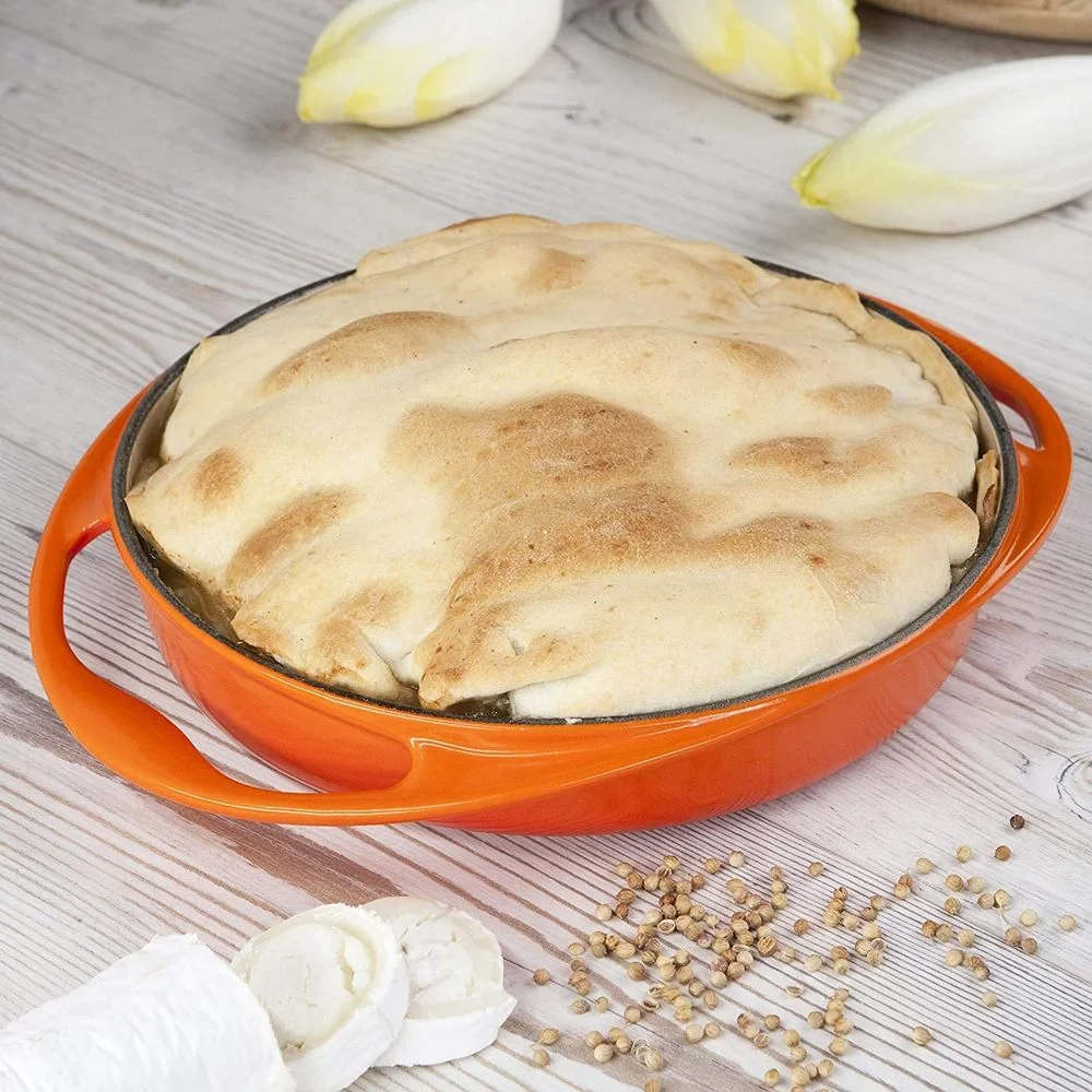 Le Creuset Tatin Backform  28 cm  ofenrot Kueche