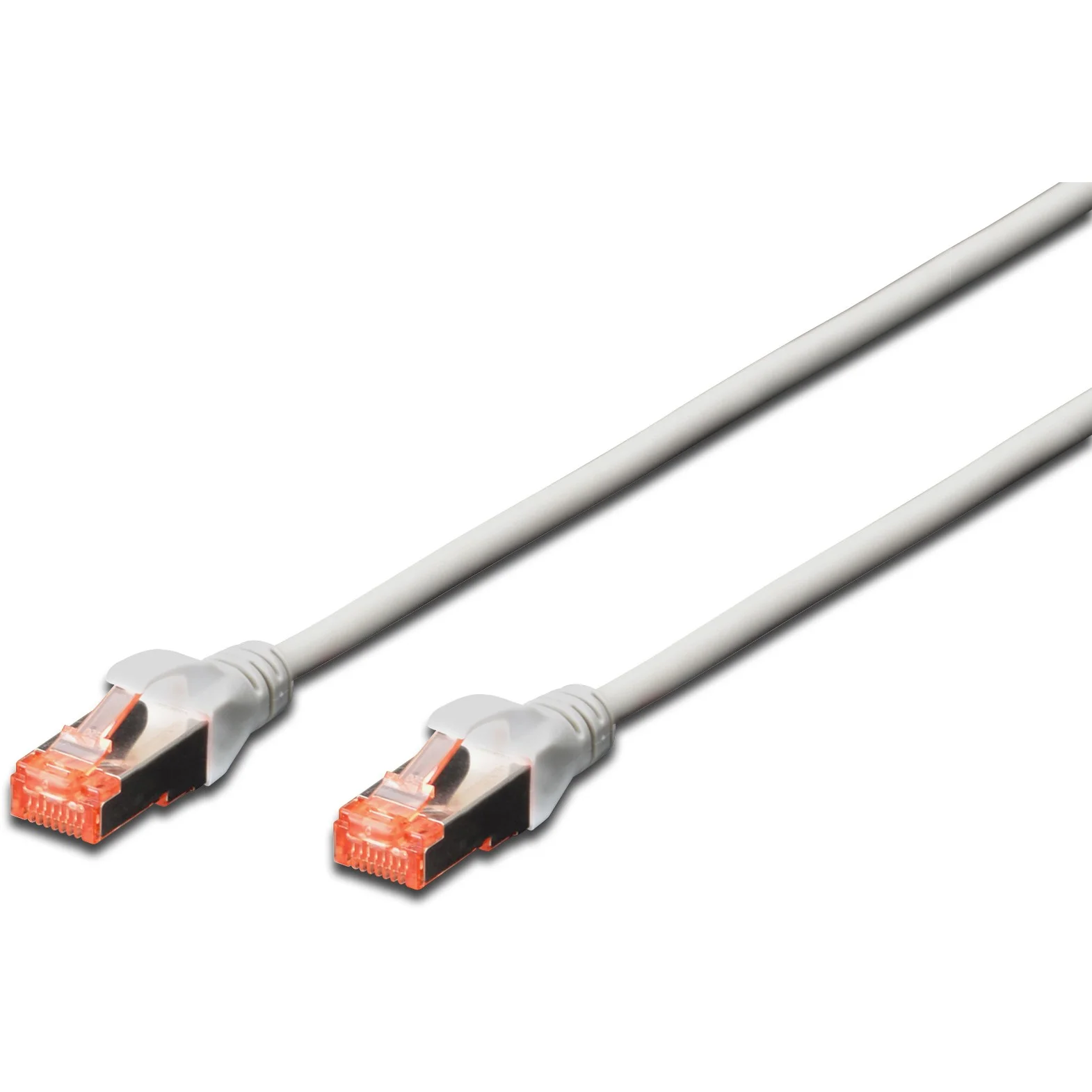 DIGITUS Patchkabel CAT6 RJ45 S FTP AWG 27 7 10m Grau PC-Zubehoer