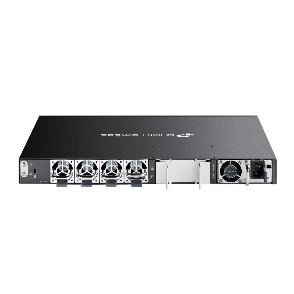 TP Link Omada SG6654XHP Netzwerk Switch Managed L3 Gigabit Ethernet  10 100 1000  Power over Ethernet  PoE  1U Schwarz Switches Netzwerk