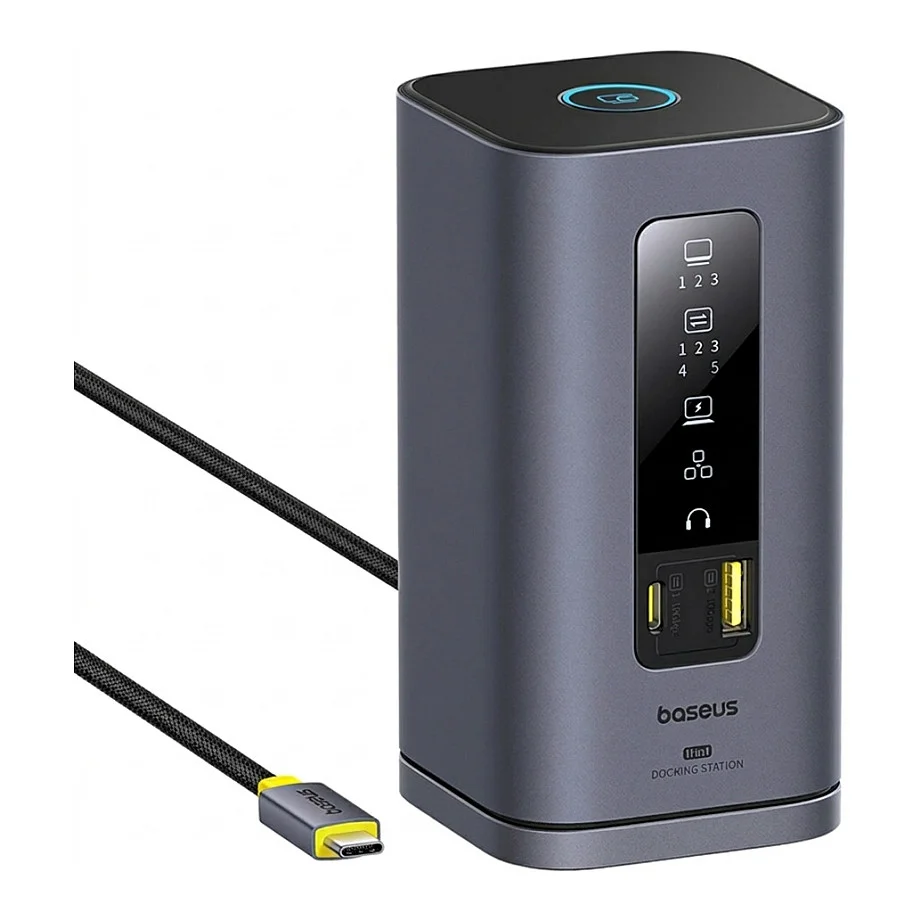 Baseus Spacemate Series 11 in 1  MAC  Docking Station  Grau PC-Komponenten