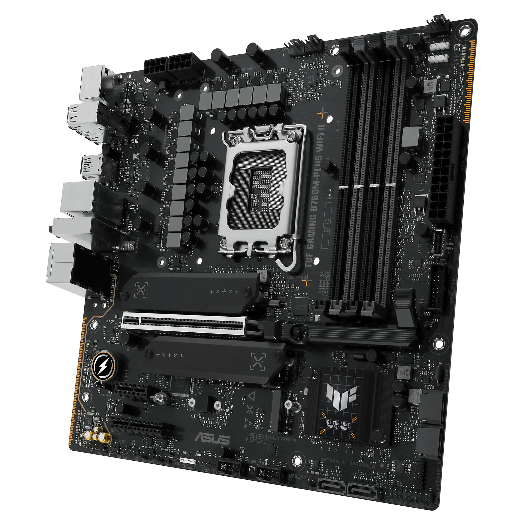 ASUS TUF GAMING B760M PLUS WIFI II Intel B760 LGA 1700 micro ATX PC-Komponenten