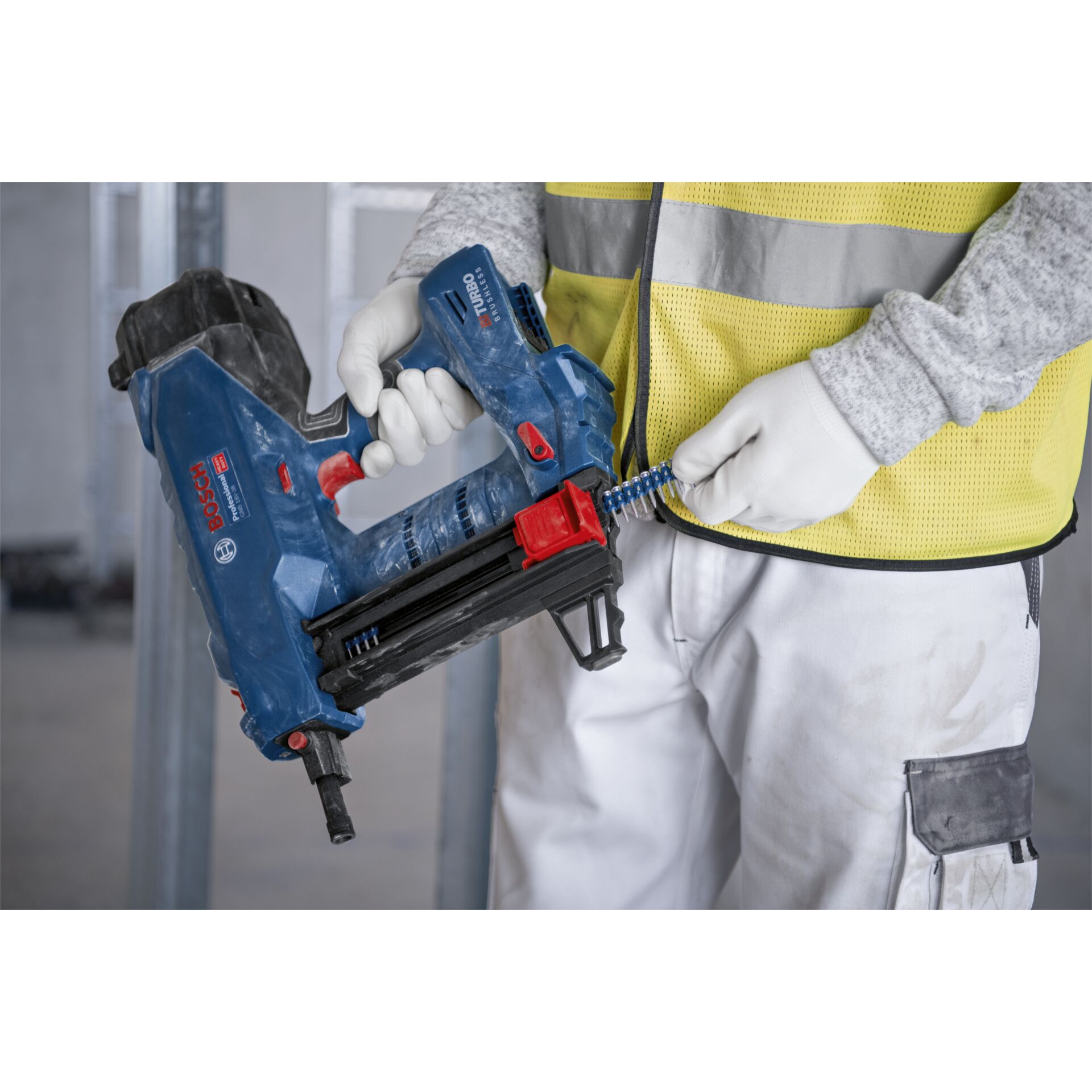 Bosch GNB 18V 38 Professional Nagler Akku Maschinen & Werkzeuge