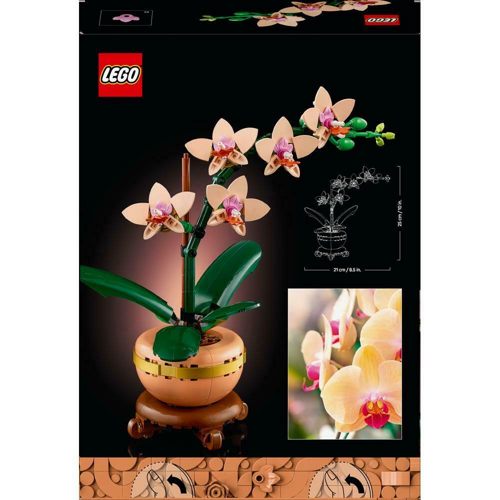 LEGO Bauspielzeug  Mini Orchidee Botanical Collection Wohnaccessoires