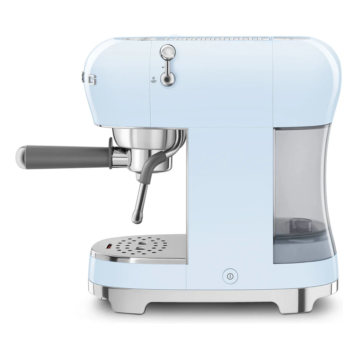 SMEG ecf02pbeu siebtraeger espresso  kaffemaschine pastellblau Kuechenkleingeraete