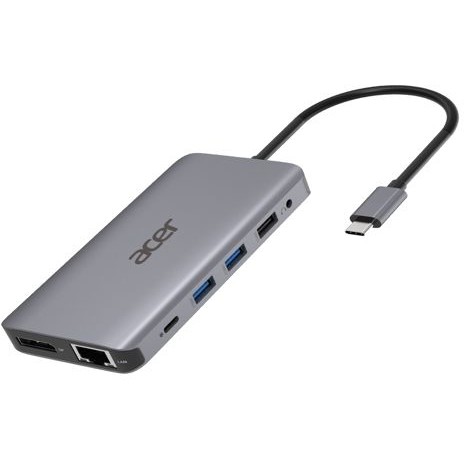 Acer D 12 in 1 Type C Dockingstation silver grey PC-Zubehoer