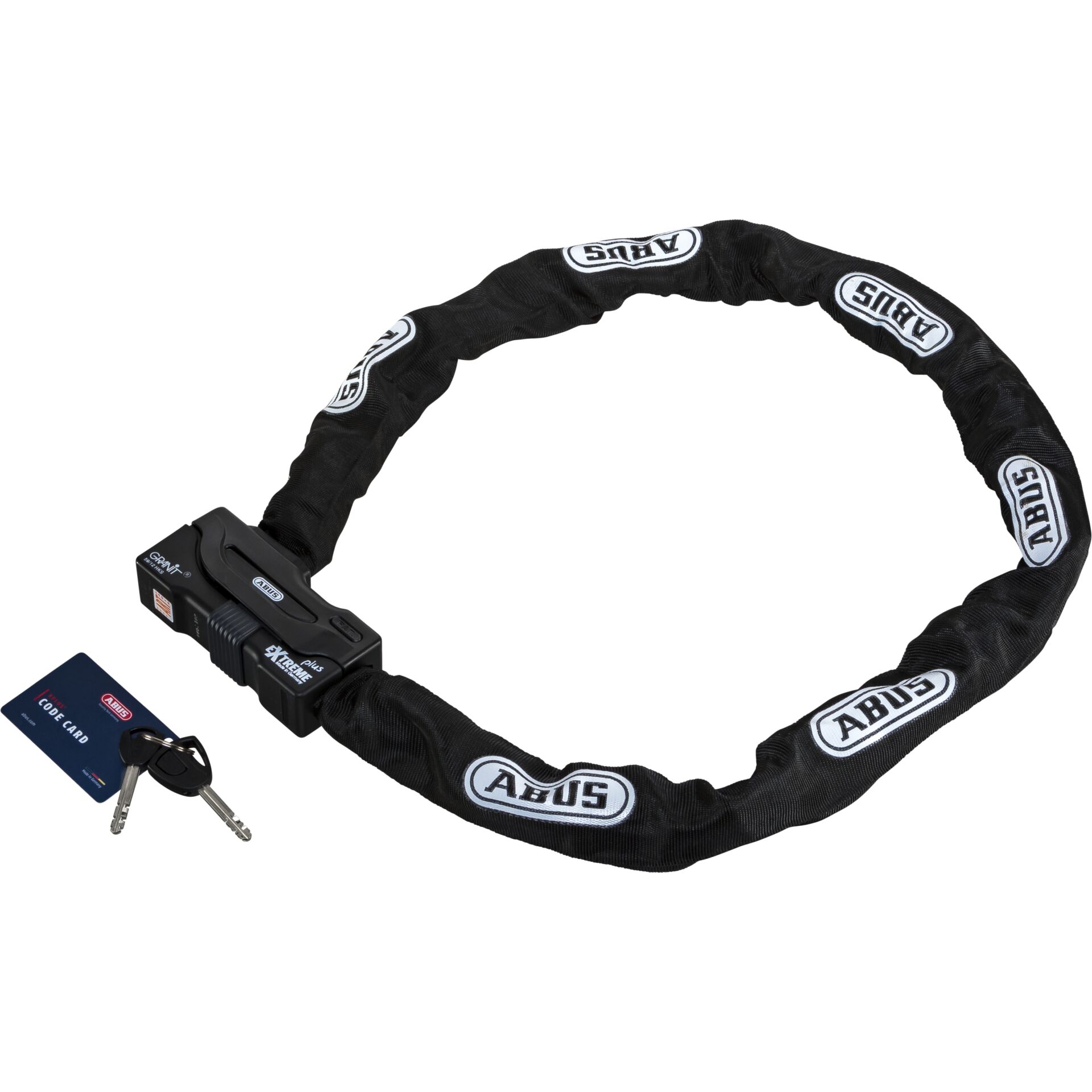 ABUS GRANIT Extreme Plus 5912HKS140 black Radsport