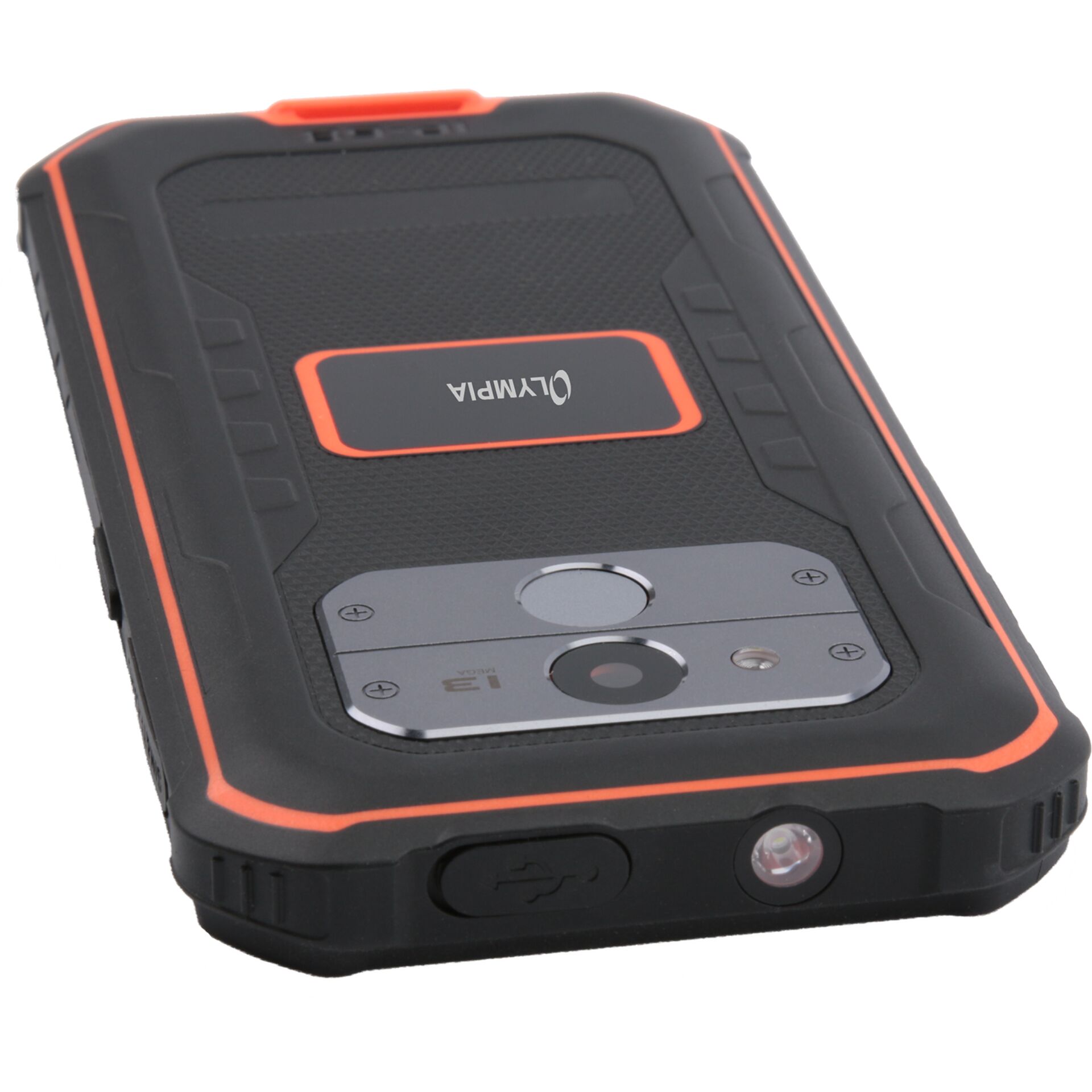 Olympia trek schwarz orange Smartphones
