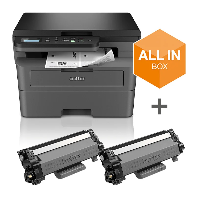 Brother L DCP L2627DWXL S W Laser Multifunktionsgeraet 3in1 A4 WLAN Duplex Drucker & Scanner