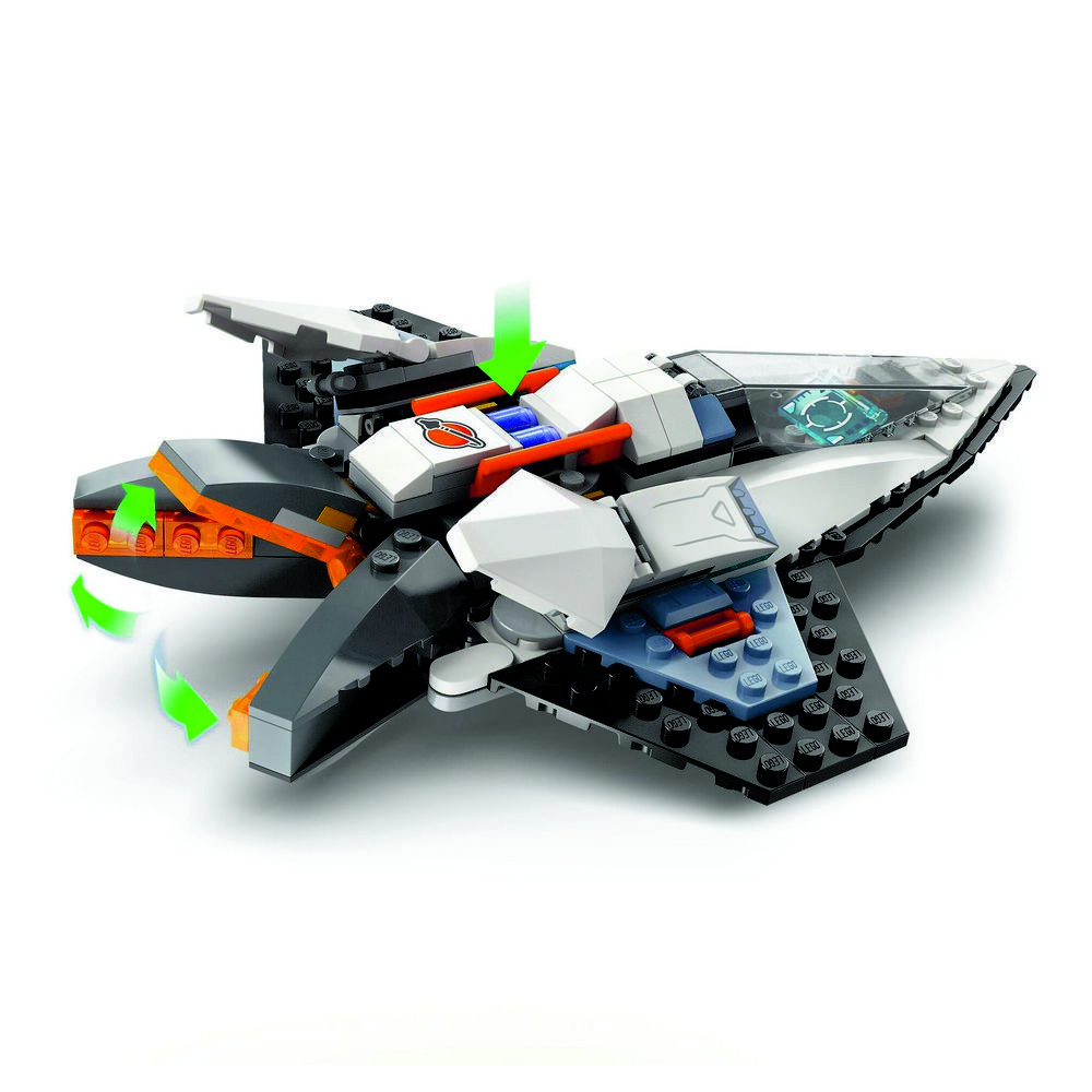 LEGO Bauspielzeug Raumschiff City Spielwaren