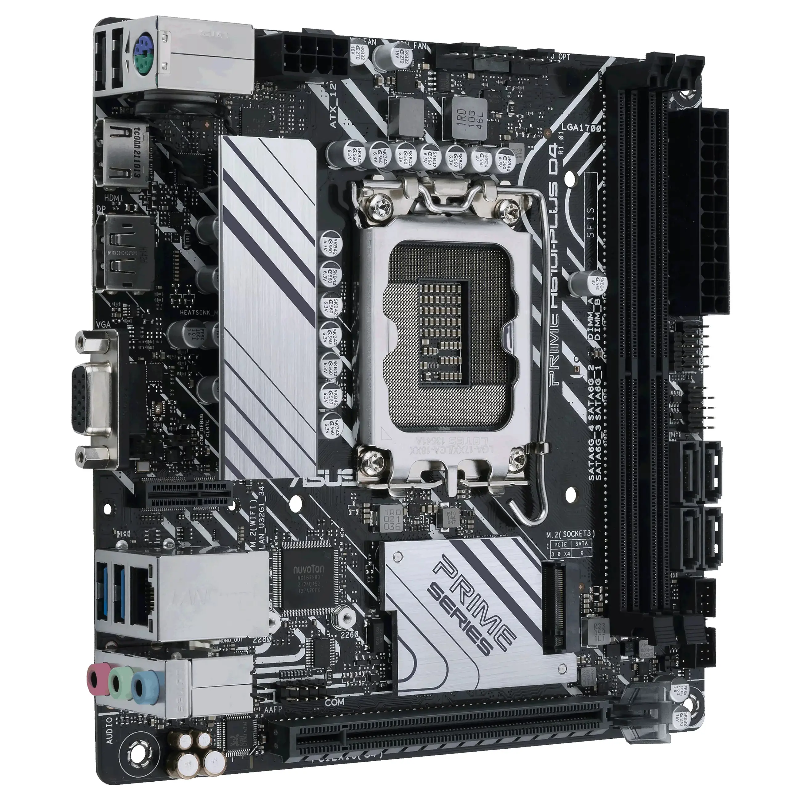 ASUS PRIME H610I PLUS D4 CSM Intel H610 LGA 1700 mini ITX PC-Zubehoer