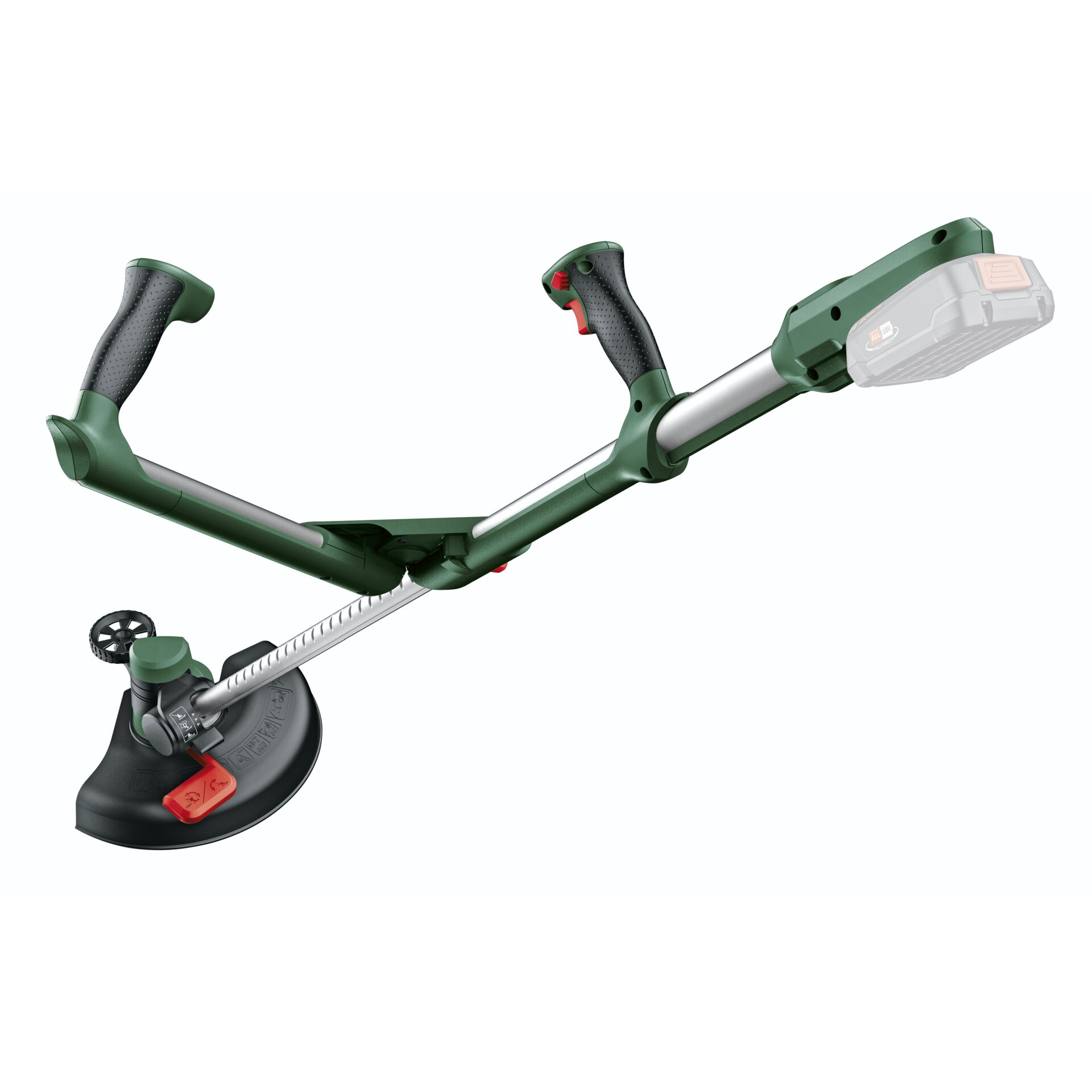 Bosch UniversalGrassCut 18V 26 26 cm Akku Schwarz  Gruen Gartenmaschinen