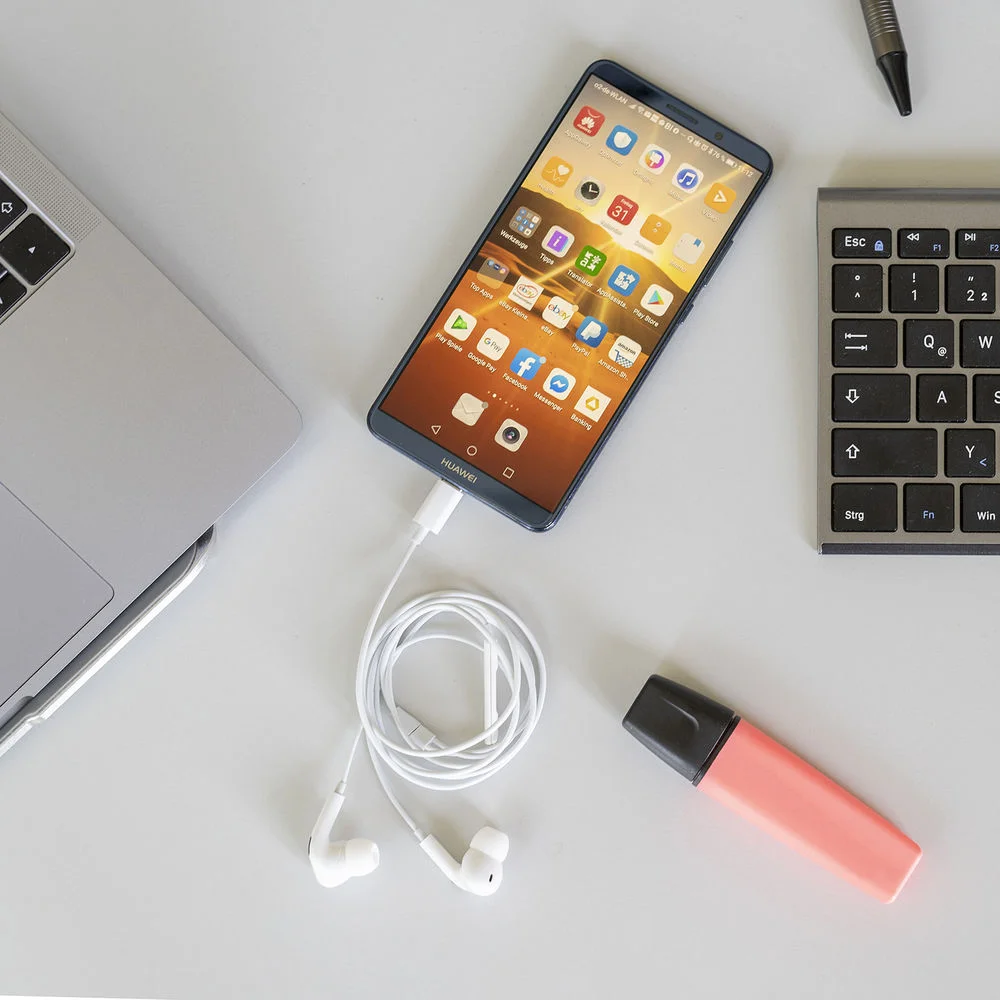 4SMARTS In Ear Headset  weiss Kopfhoerer