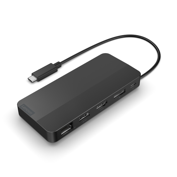 Lenovo D USB C Dual Display Travel Dock Notebooks & E-Book Reader