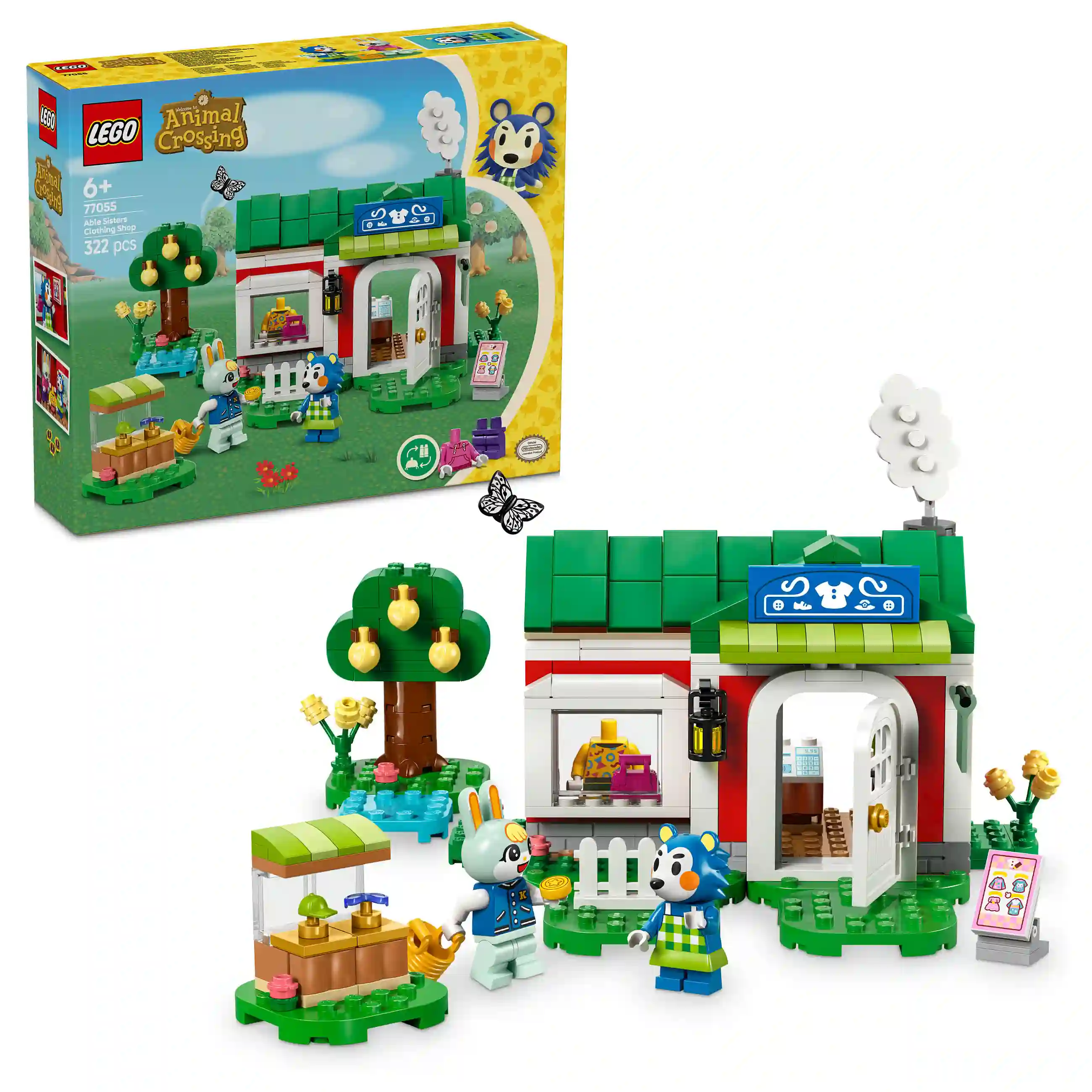 LEGO 77055 Animal Crossing Die Schneiderei der Schneiderschwestern Spielwaren