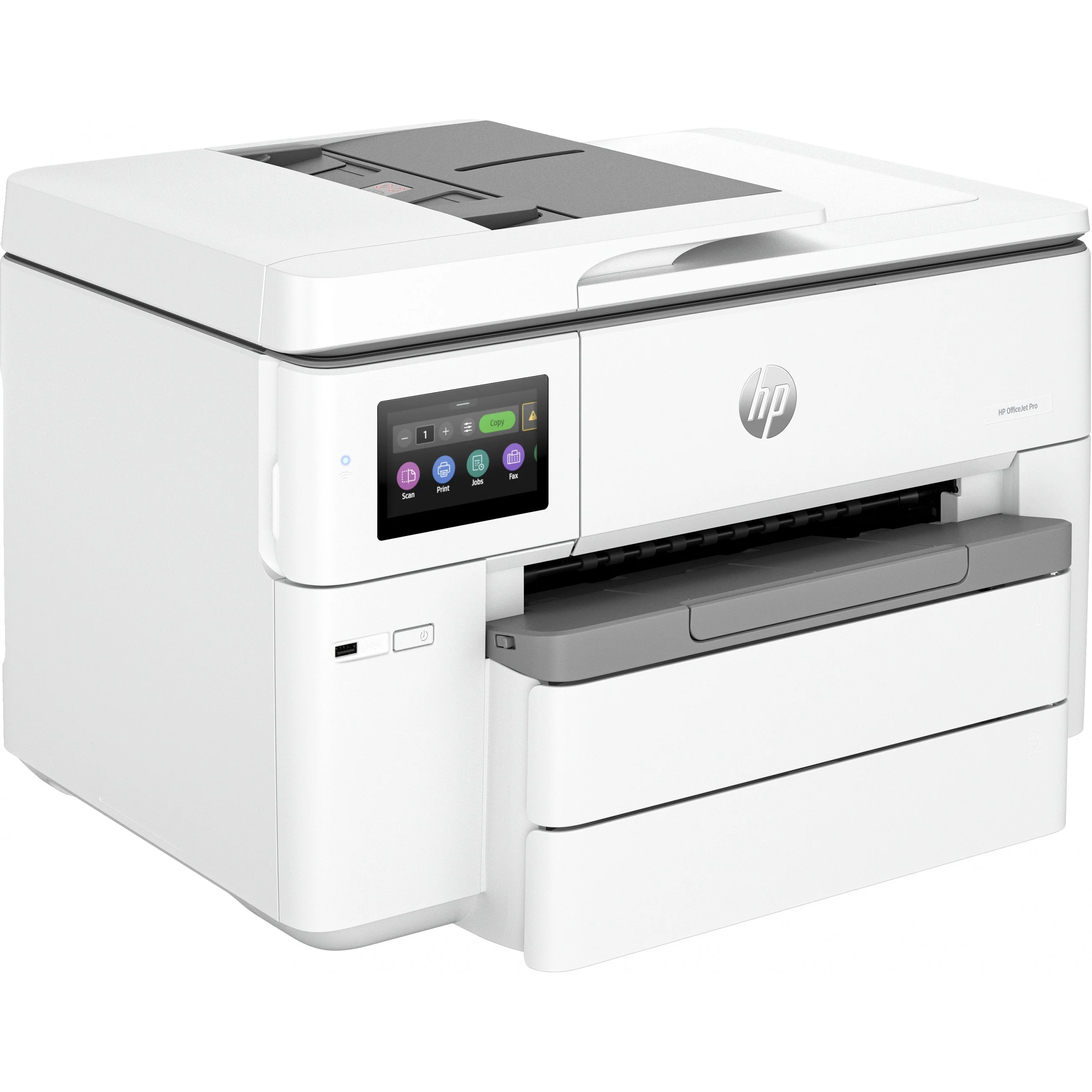 HP OfficeJet Pro 9730e Wireless All in One Farbe Drucker  Instant Ink  Beidseitiger Druck Drucker & Scanner
