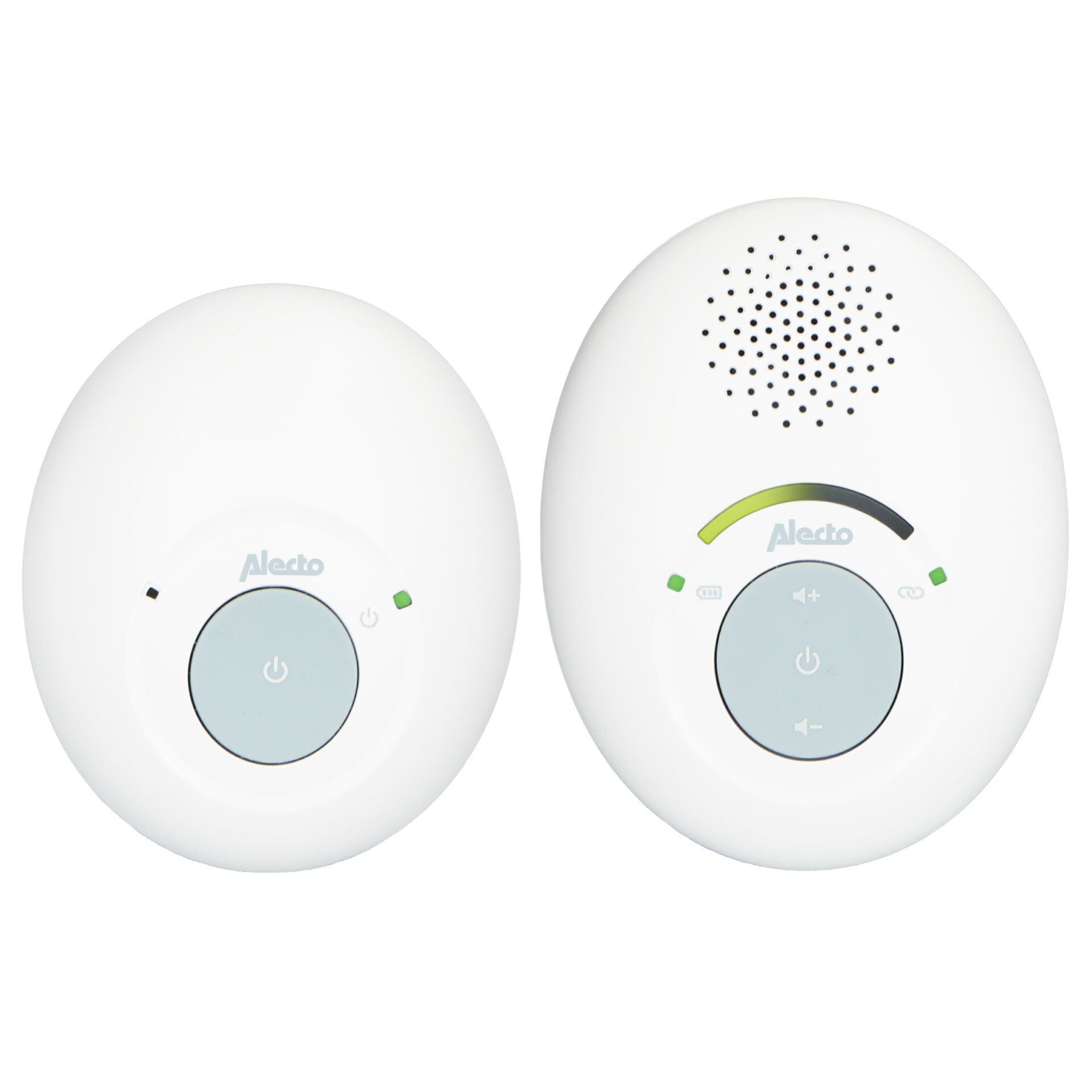 Alecto DECT Babyphone mit Full ECO Modus  weiss blau Geschenke zur Geburt/Taufe