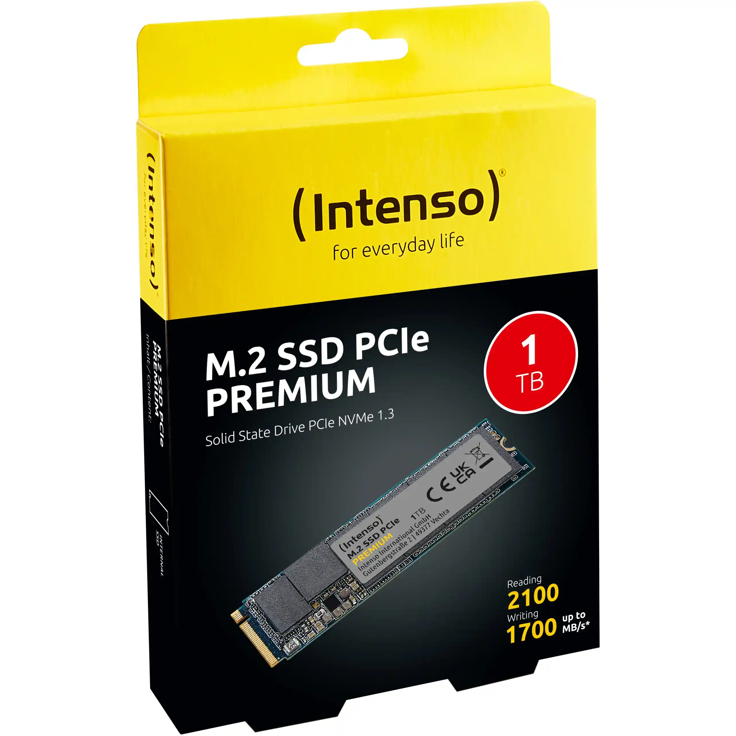 Intenso M 2 1TB Premium NVMe PCIe 3 0 x 4 Speichermedien