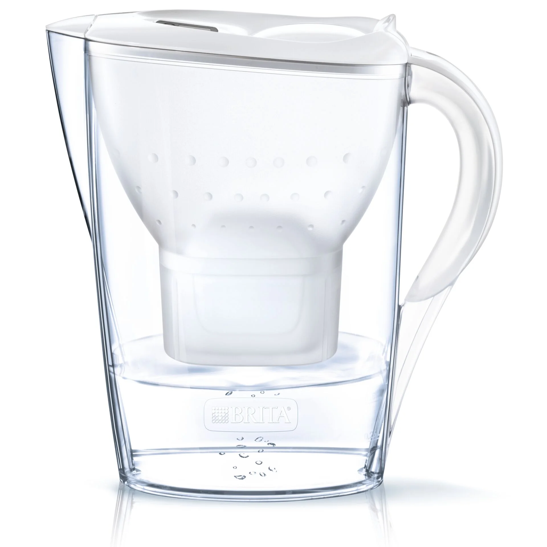 Brita tischwasserfilter marella  weiss  inkl  1 filter Kuechenkleingeraete