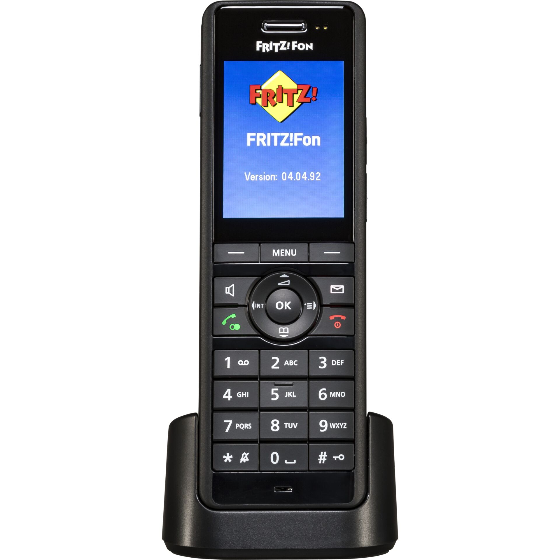 Fon FRITZ X6 DECT Telefon Schwarz