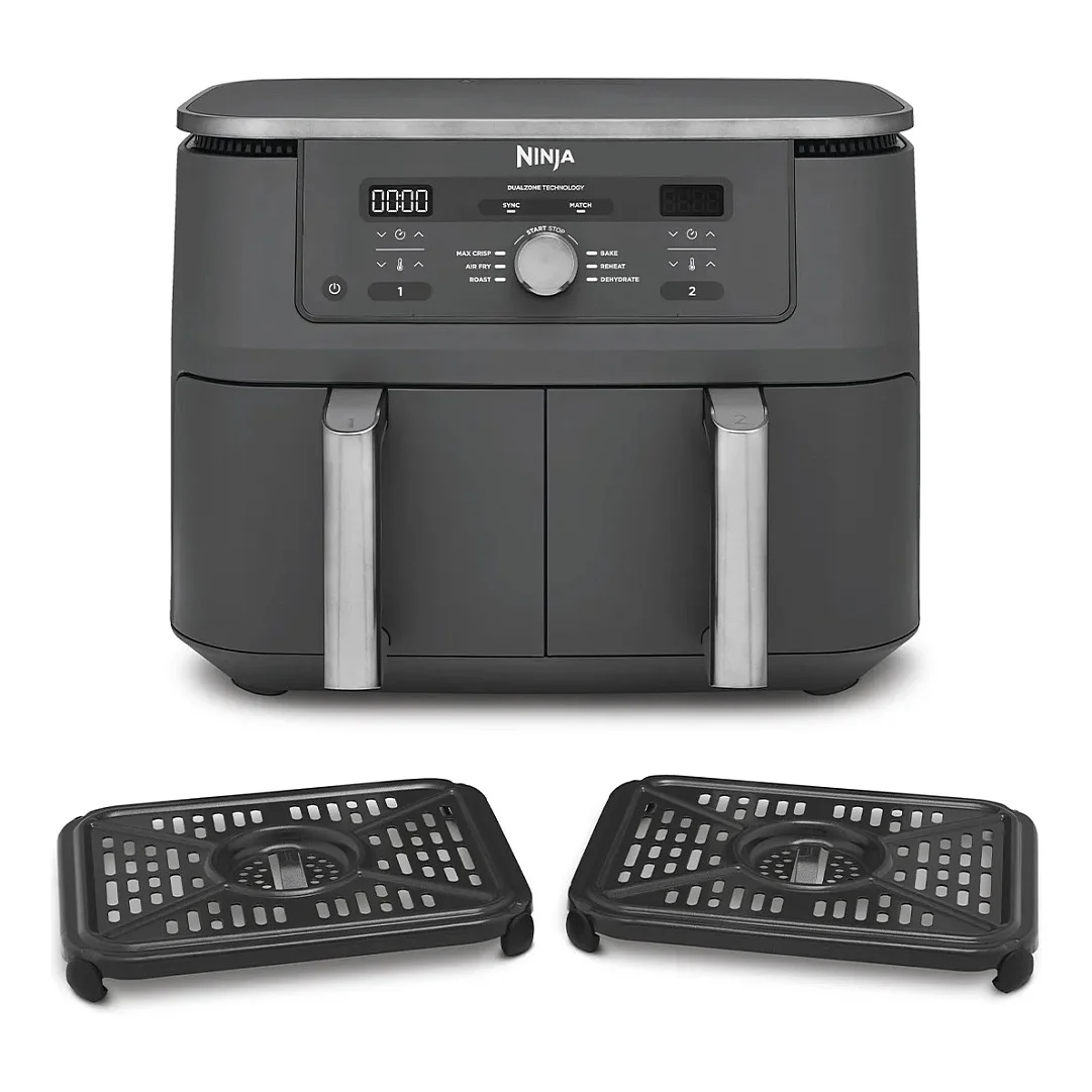 Ninja DZ400EU Dual Zone Heissluftfritteuse Kuechenkleingeraete