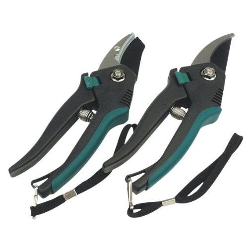 BRUeDER MANNESMANN Leichtmetall Gartenscheren Set Garten- & Baumscheren