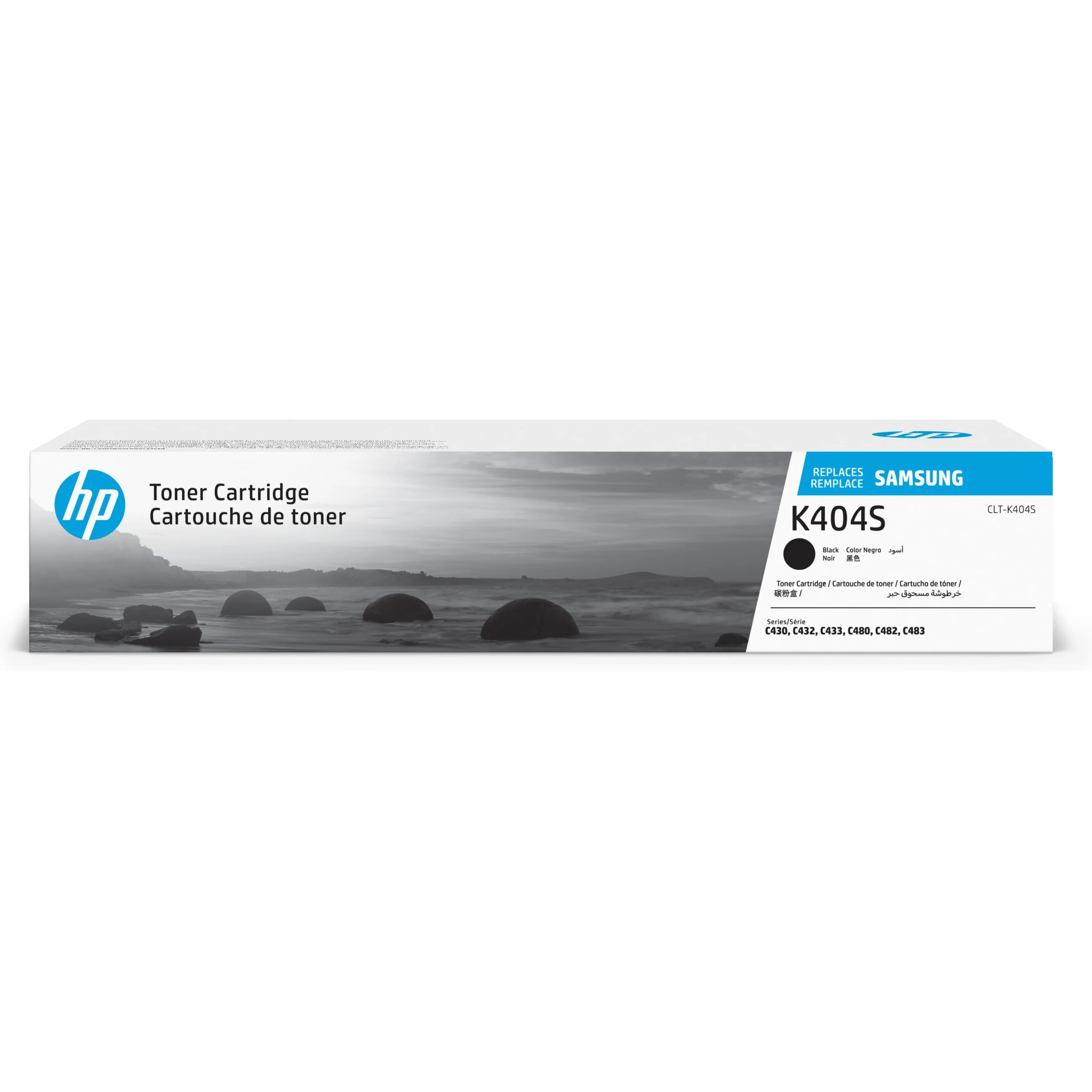HP Samsung Toner SU100A ehm   CLT K404S ELS  Schwarz Drucker & Scanner