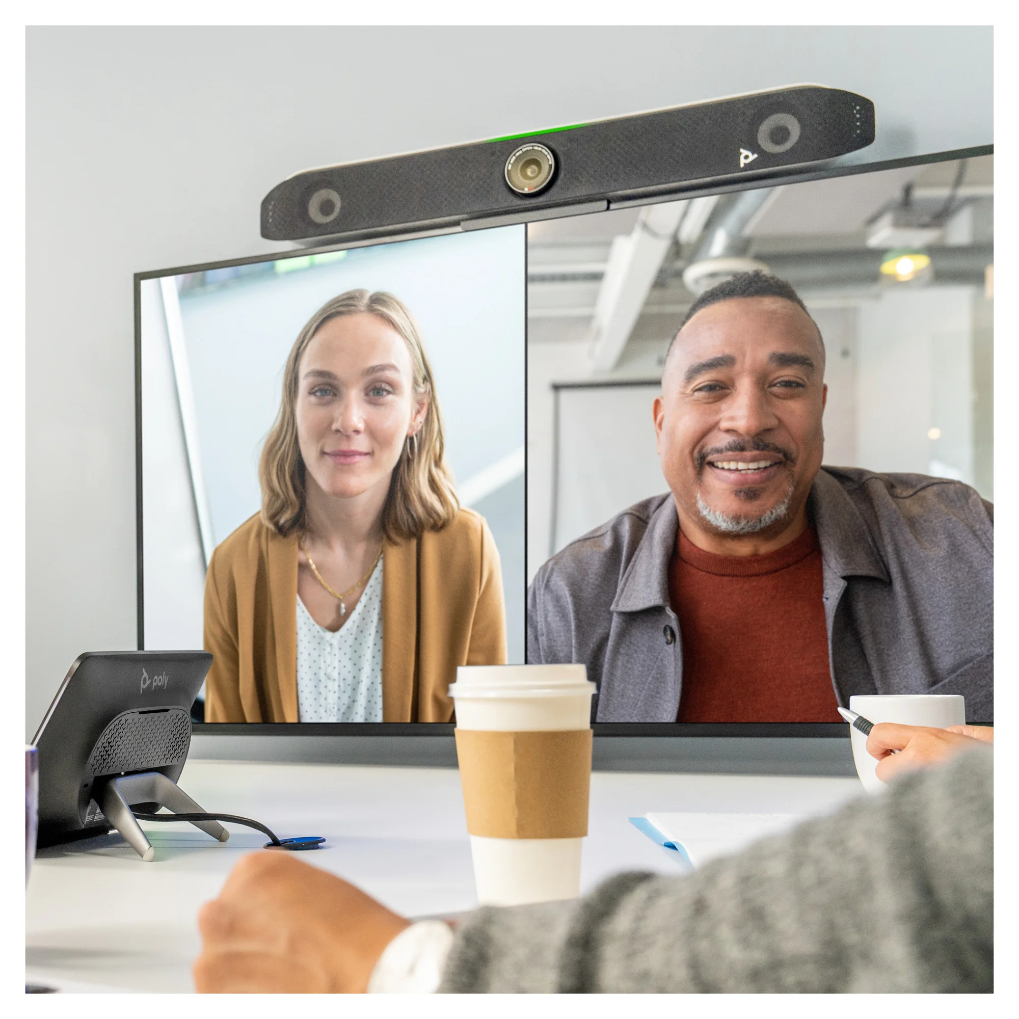 HP Poly Studio X52 All in One Videoleiste Kein Funkmodul oder Netzkabel GSA TAA PC-Zubehoer