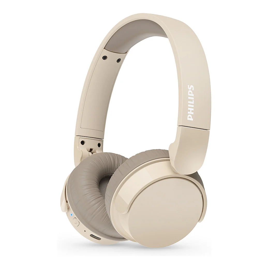 Philips TAH3209BG 00 Kopfhoerer   Headset Kabellos Kopfband Anrufe Musik Bluetooth Beige Over-Ear