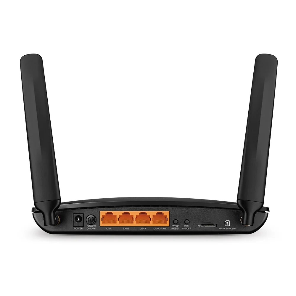 TP Link MR600 LTE Router 300 Mbit s 4G 3G Dual Band WiFi Schwarz