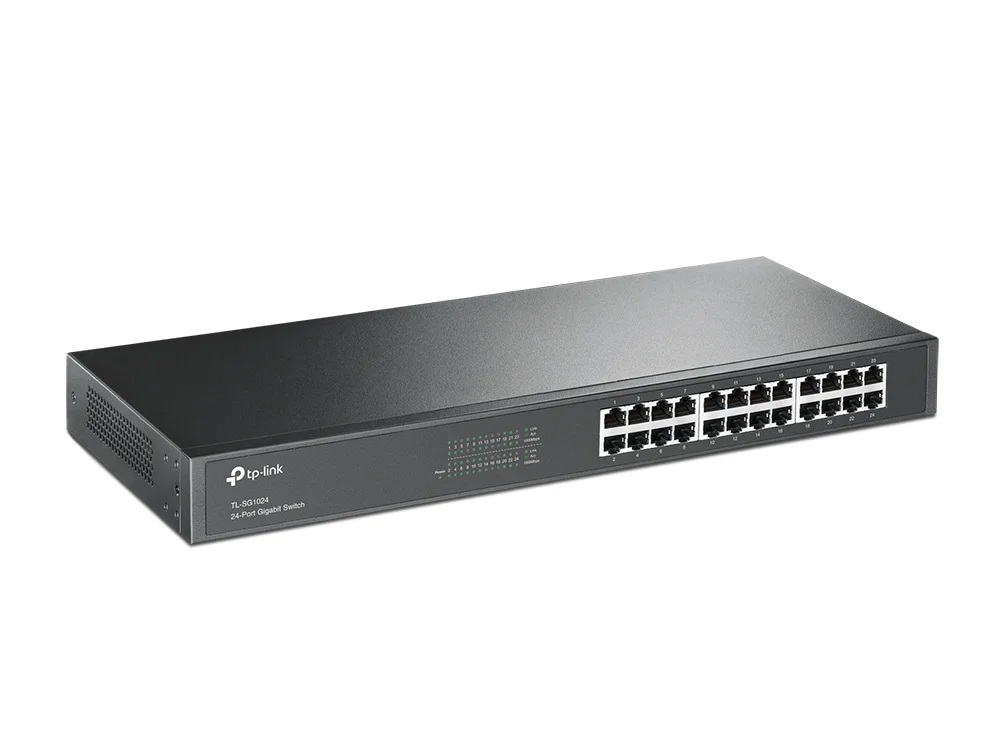 TP Link 24 Port Gigabit Rackmount Switch Switches