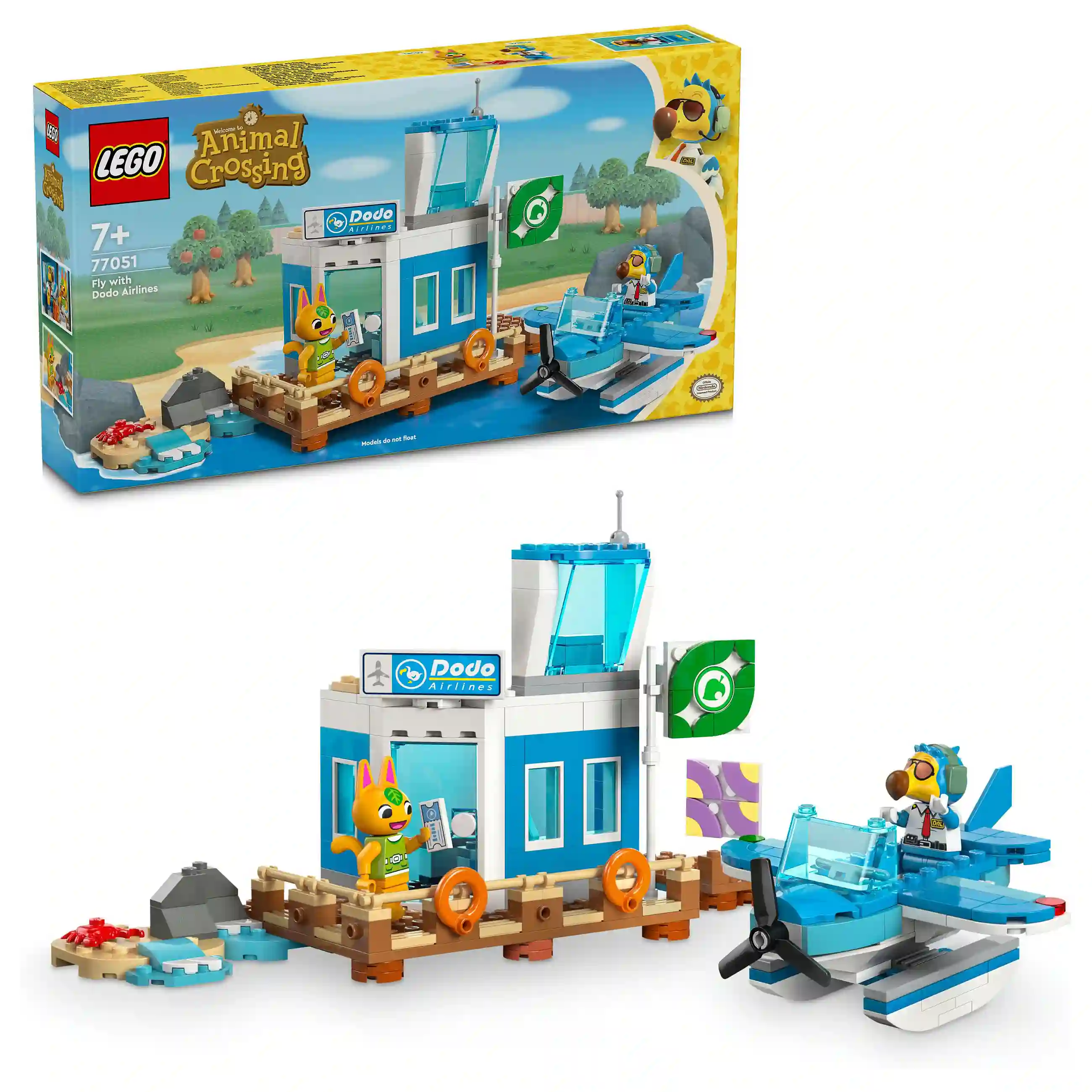 LEGO 77051 Animal Crossing Flieg mit Dodo Airlines Spielwaren