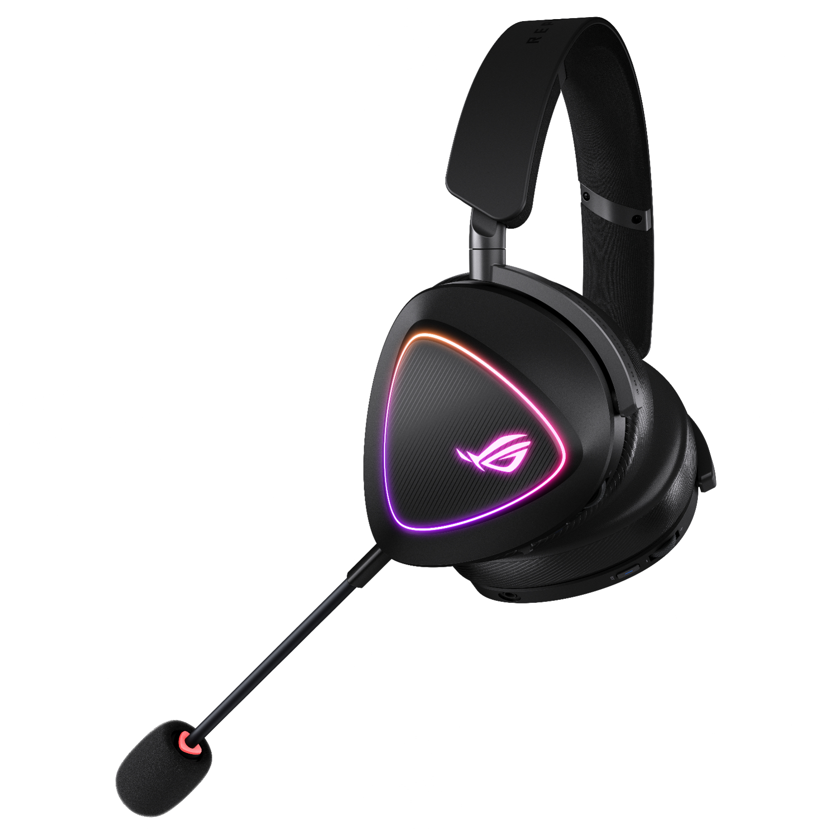ASUS ROG DELTA II Kopfhoerer Verkabelt   Kabellos Kopfband Gaming USB Typ C Bluetooth Schwarz Video & Audio