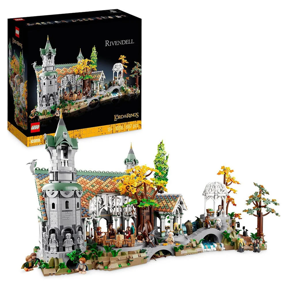 LEGO Icons Herr der Ringe Bruchtal 10316 Spielwaren