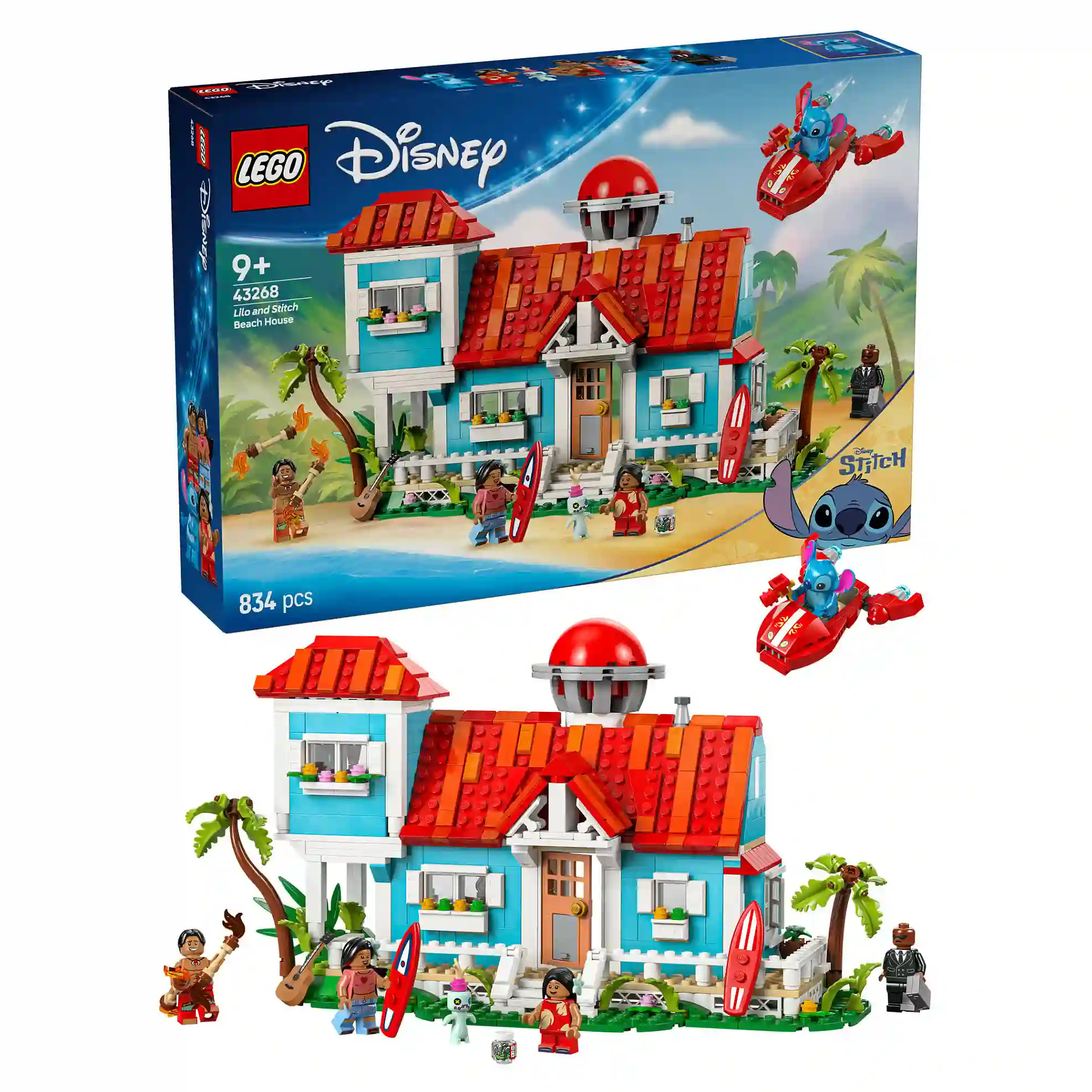 LEGO Disney Classic Das Strandhaus aus  Lilo und Stitch  43268 Spielwaren