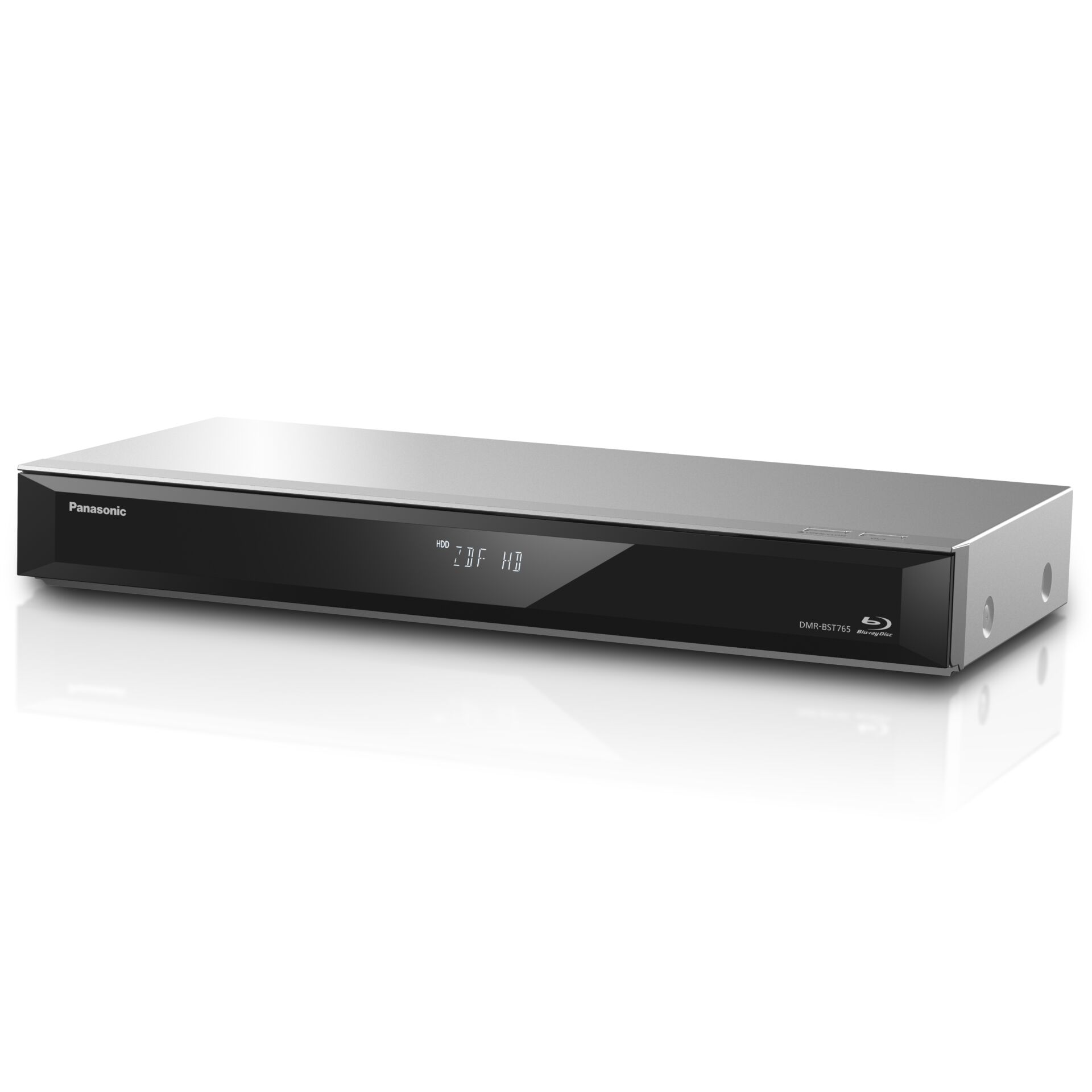 Panasonic Blu ray Player DMR BST765AG  500 GB  WLAN  UltraHD 4K  silver black PC-Zubehoer